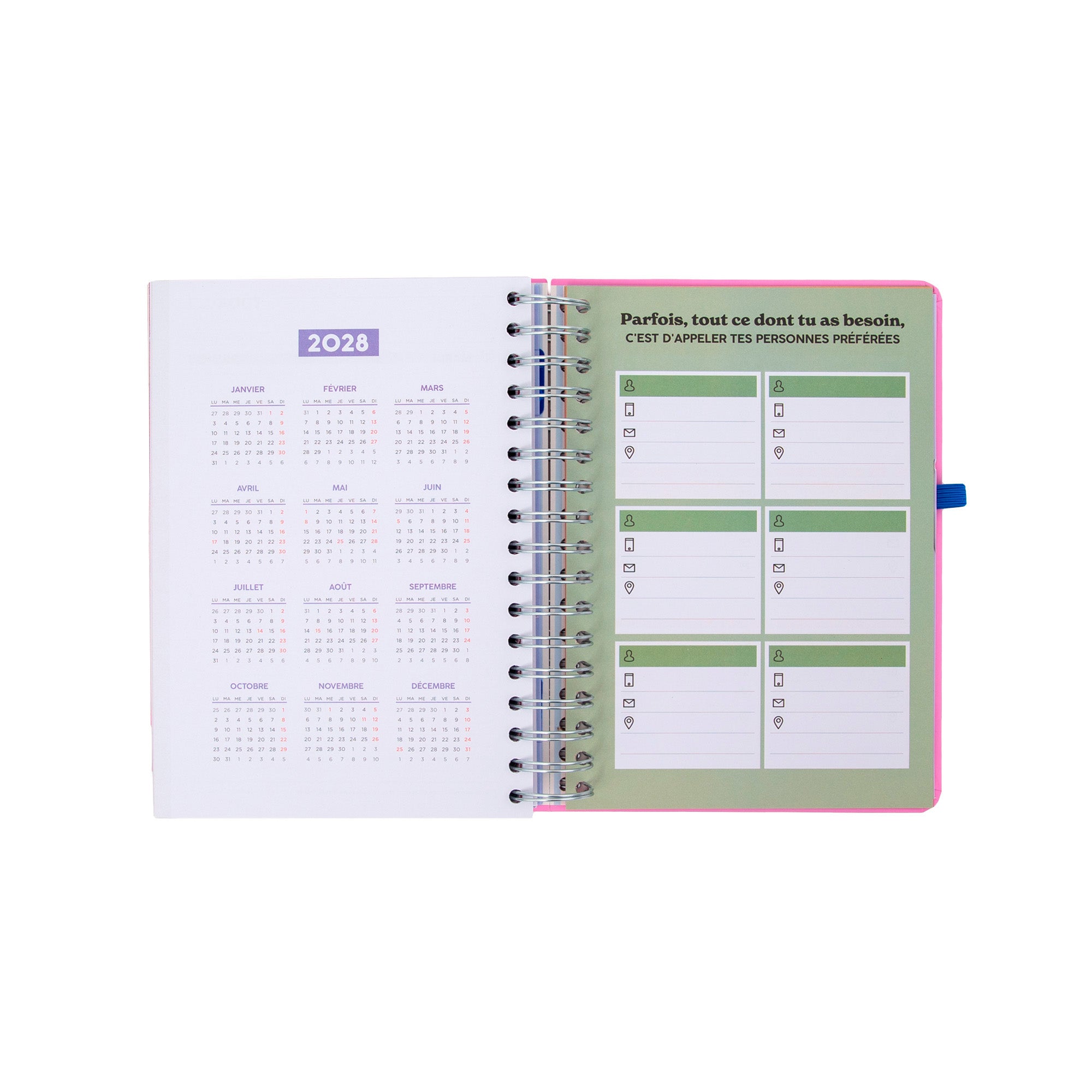Agenda Mr. Wonderful 2026-27 Journalier - Si la vie te donne des citrons…