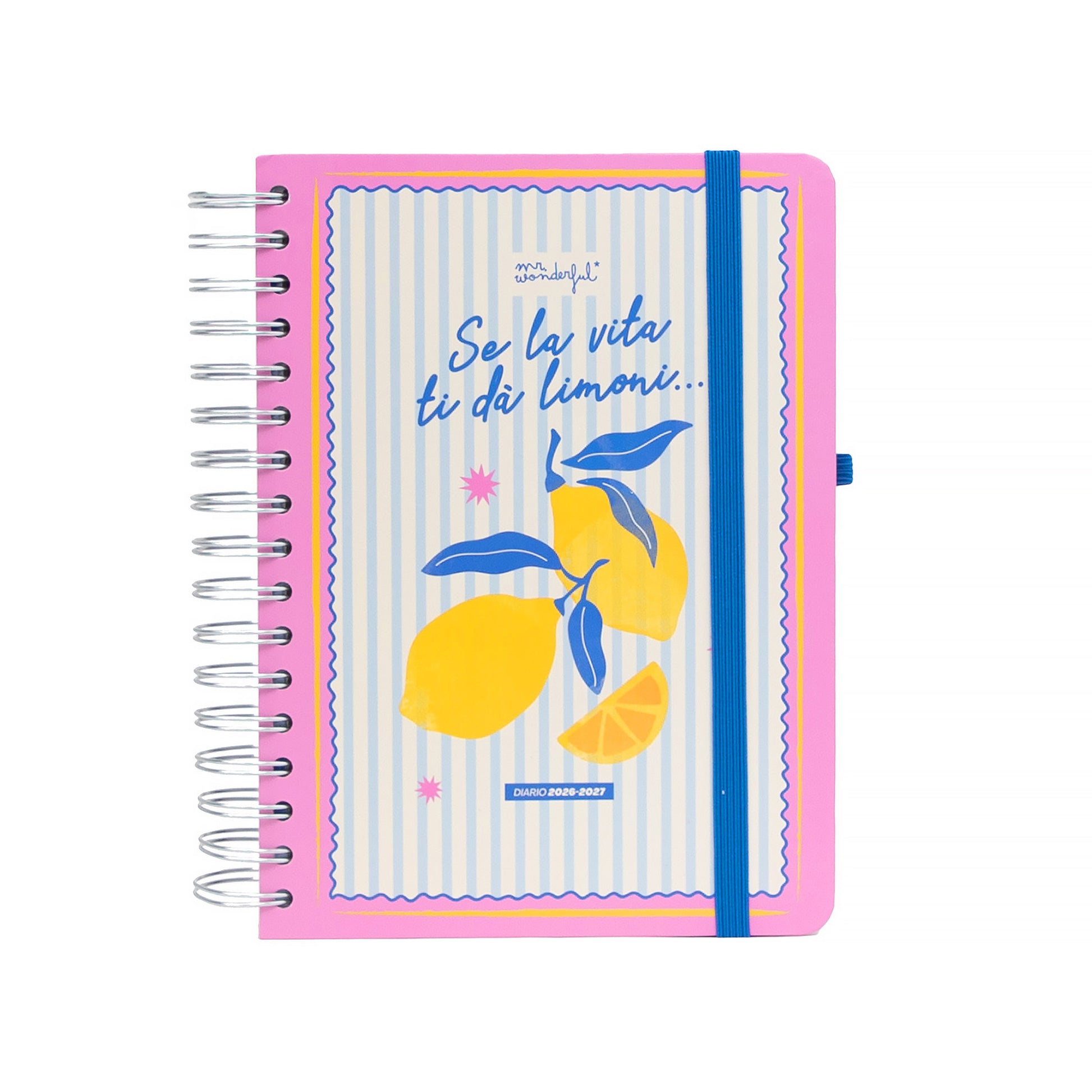 Diario scolastico Mr. Wonderful 2026-27 Giornaliero | Mr.Wonderful