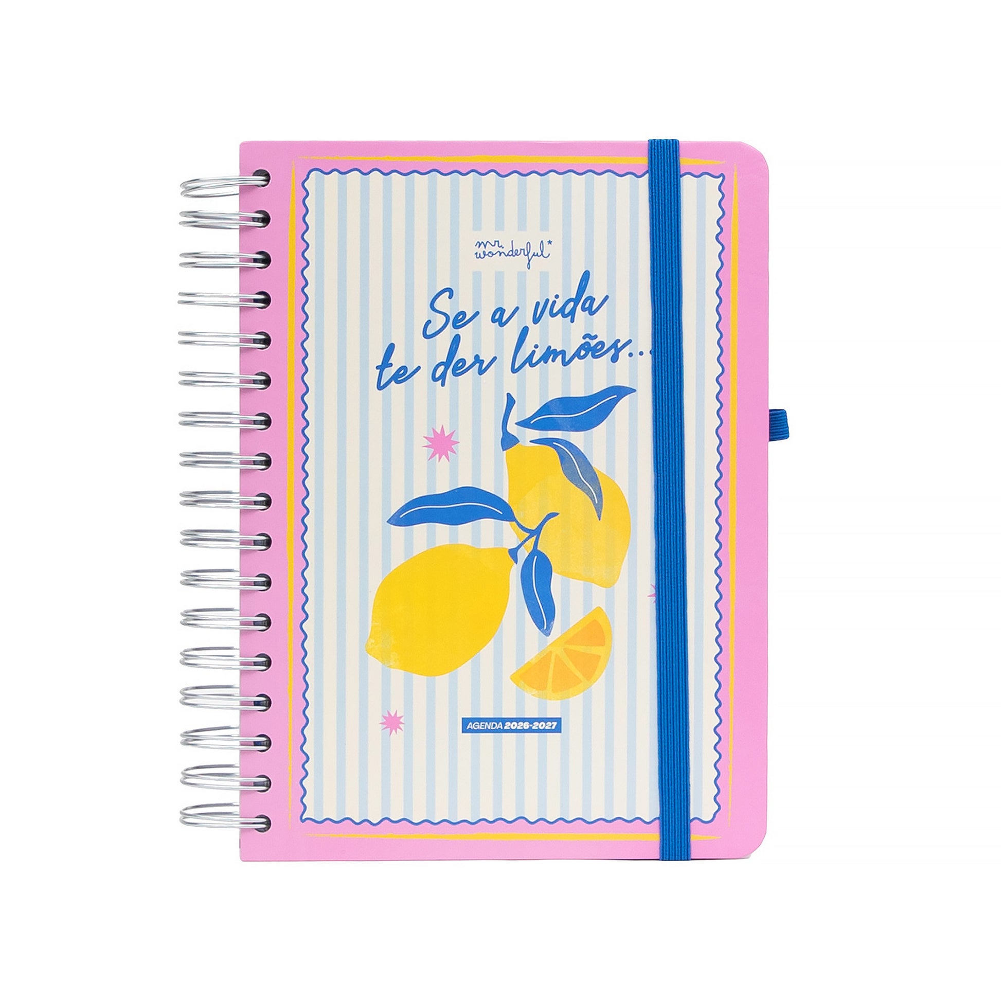 Agenda Mr. Wonderful 2026-27 Diária | Mr.Wonderful