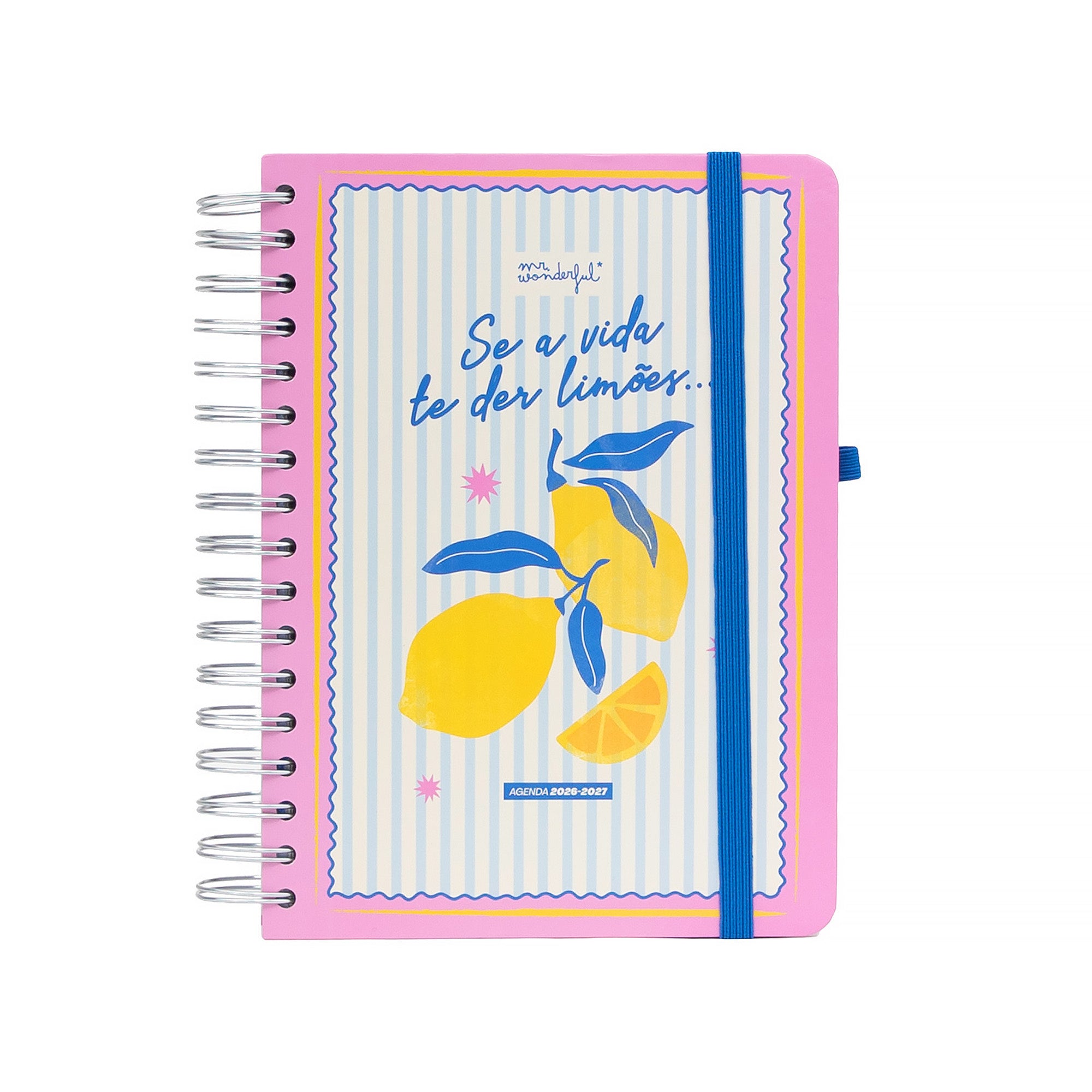 Agenda Mr. Wonderful 2026-27 Diária | Mr.Wonderful