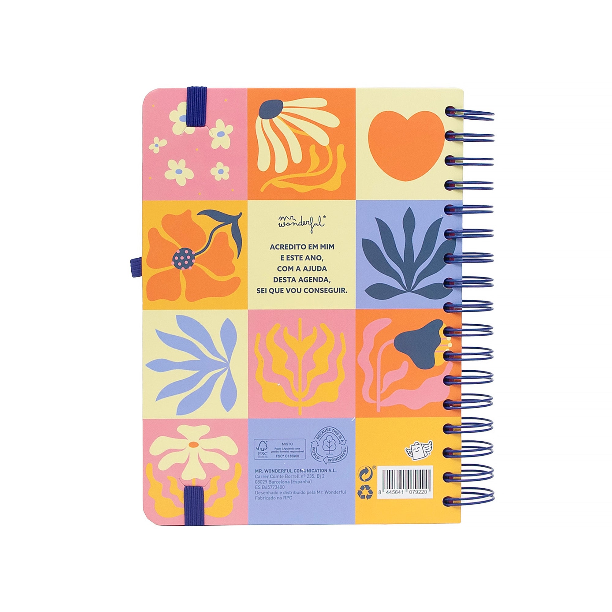 Agenda Mr. Wonderful pequena 2026-27 Diária - A pausa perfeita