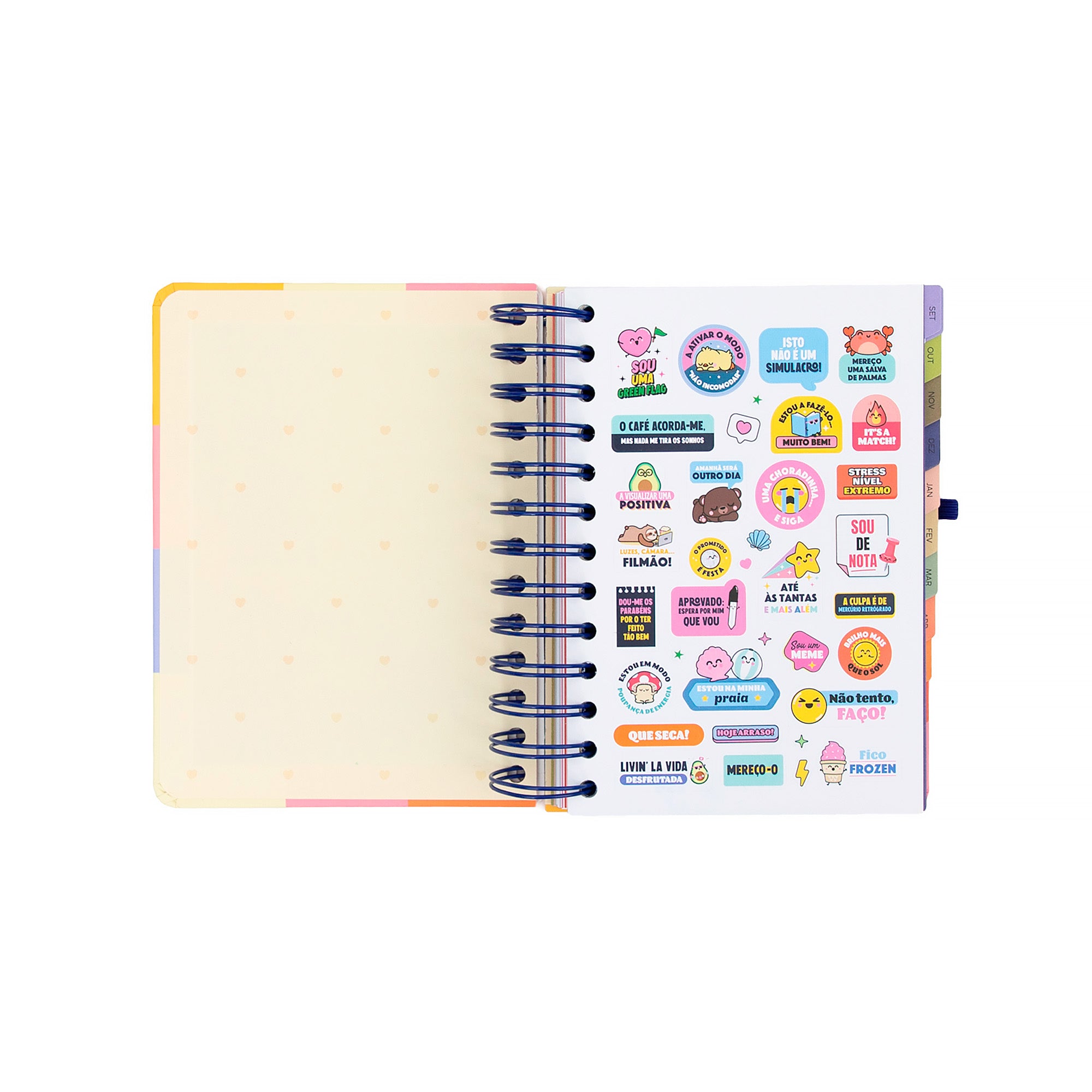Agenda Mr. Wonderful pequena 2026-27 Diária - A pausa perfeita
