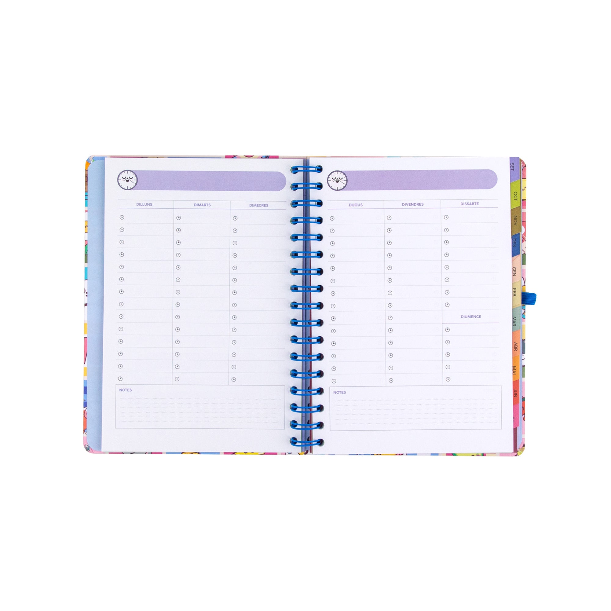 Agenda Mr. Wonderful 2026-27 Setmanal - Manual per a un any brillant