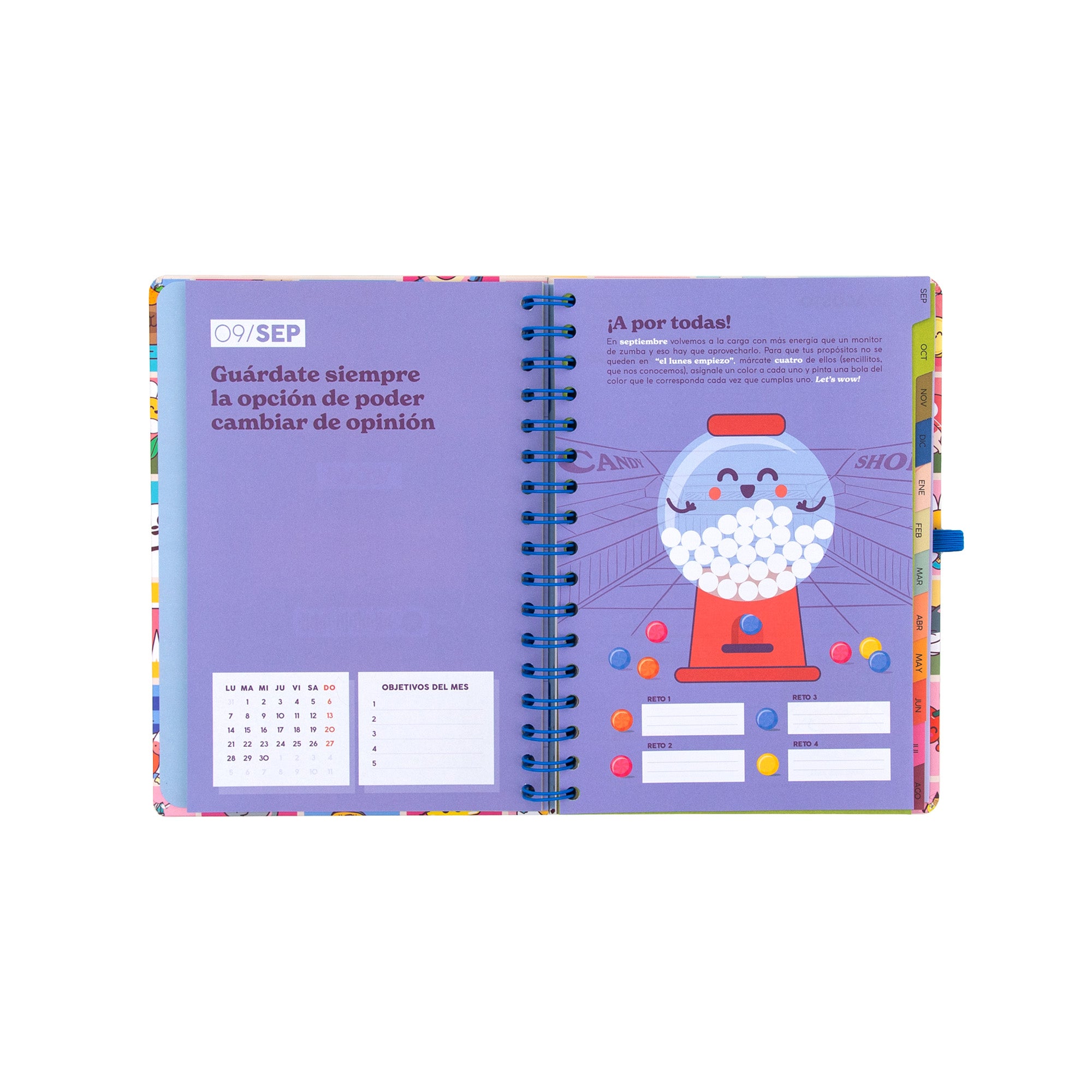 Agenda Mr. Wonderful 2026-27 Semanal - Manual para un año brillante