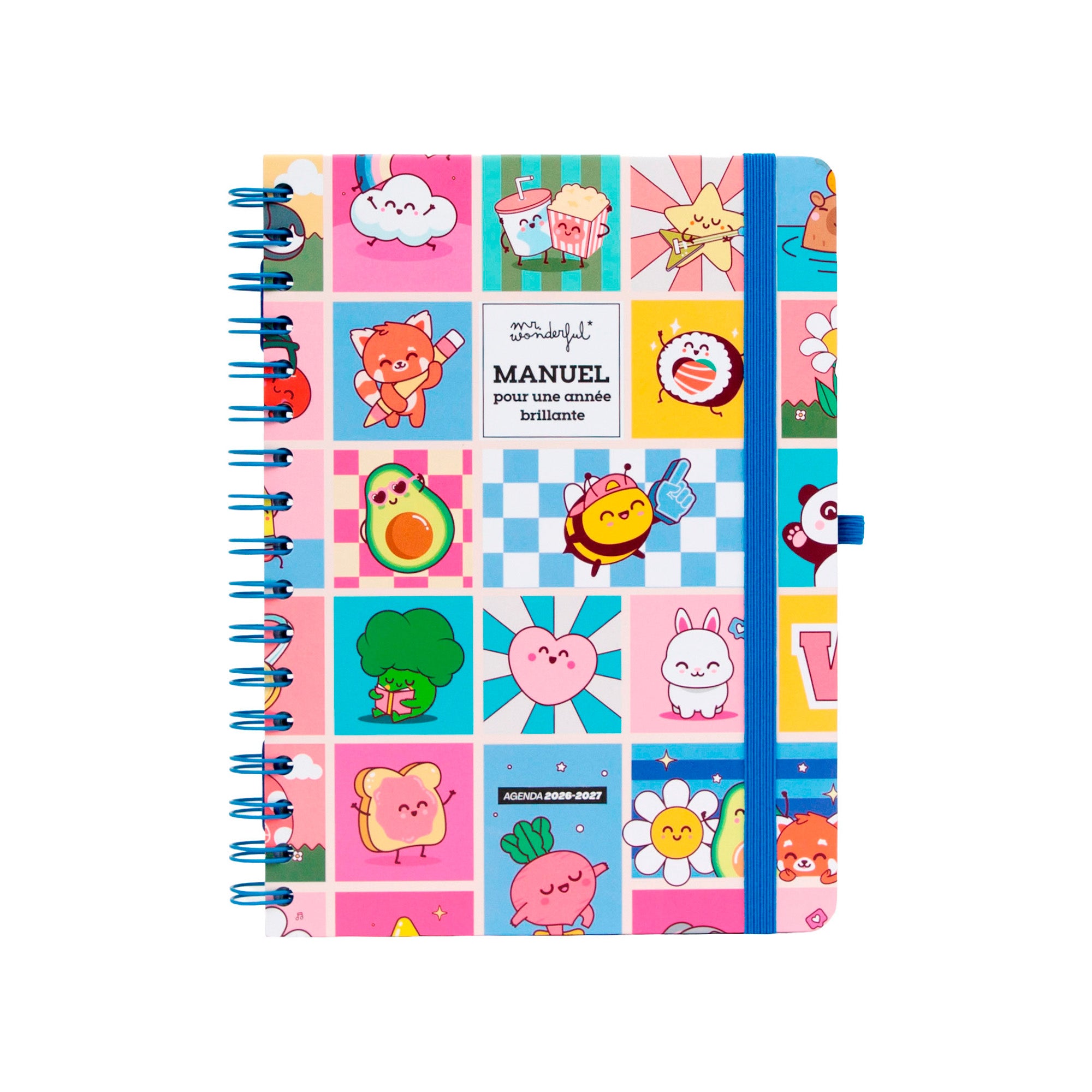 Agenda Mr. Wonderful 2025-26 Hebdomadaire | Mr.Wonderful
