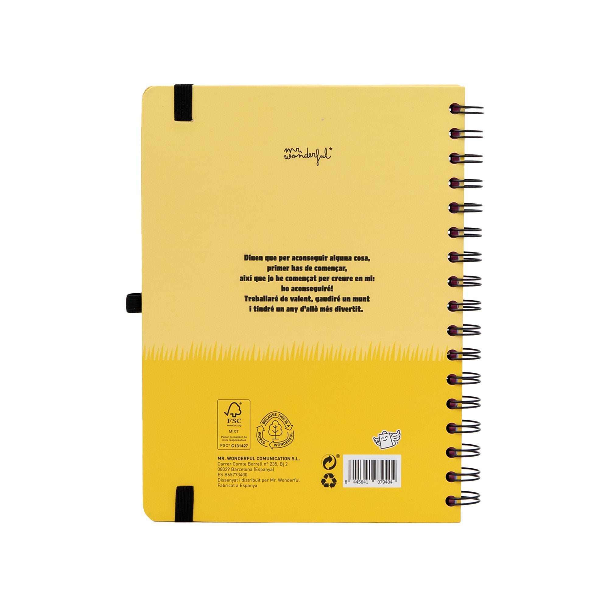 Agenda Mr. Wonderful 2026-27 Setmanal - T’assembles al meu crush