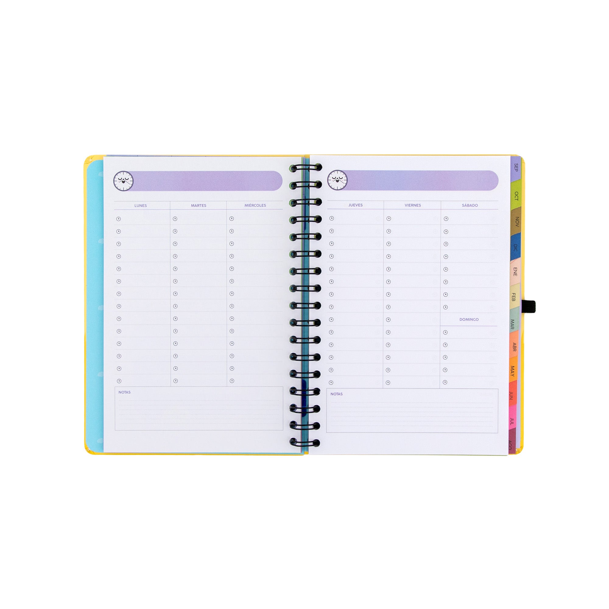 Agenda Mr. Wonderful 2026-27 Semanal - Te pareces a mi crush