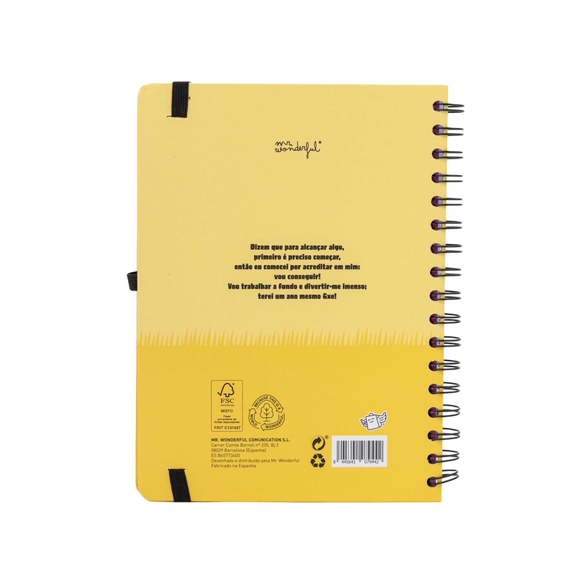 Agenda Mr. Wonderful 2026-27 Semanal - És parecido ao meu crush
