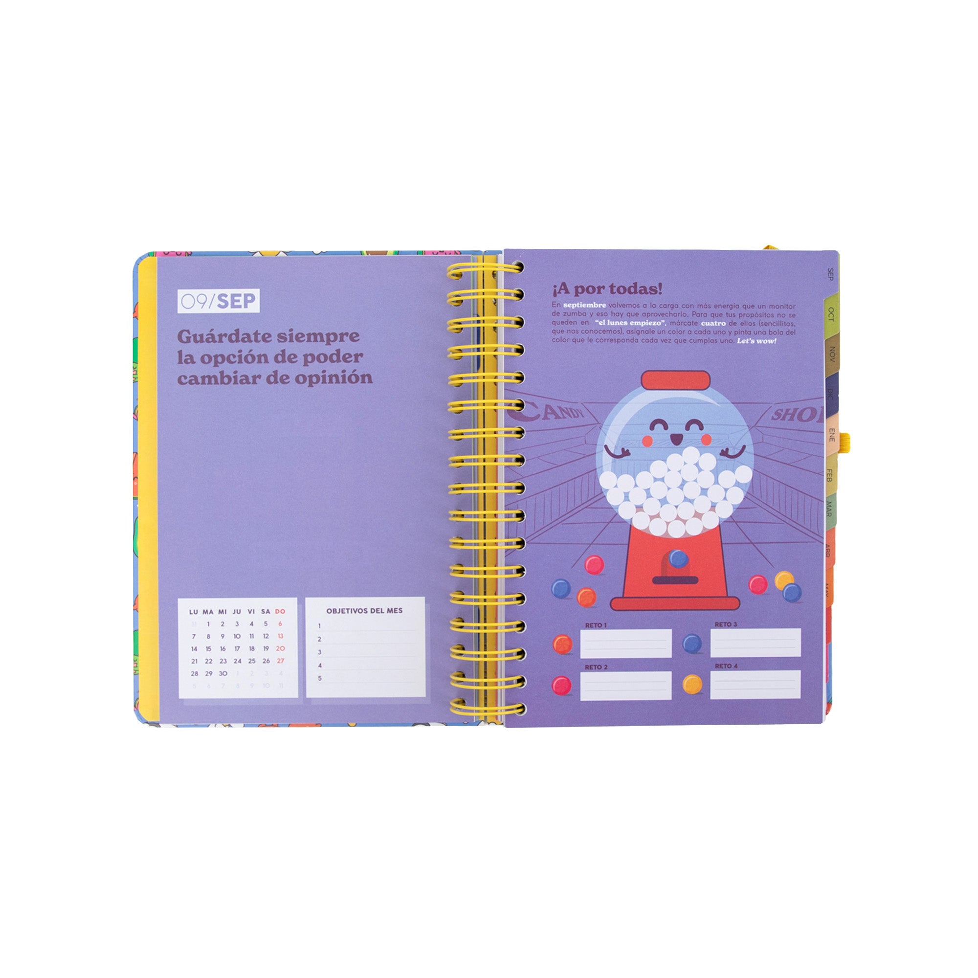 Agenda Mr. Wonderful 2026-27 Diaria - En mi mundo