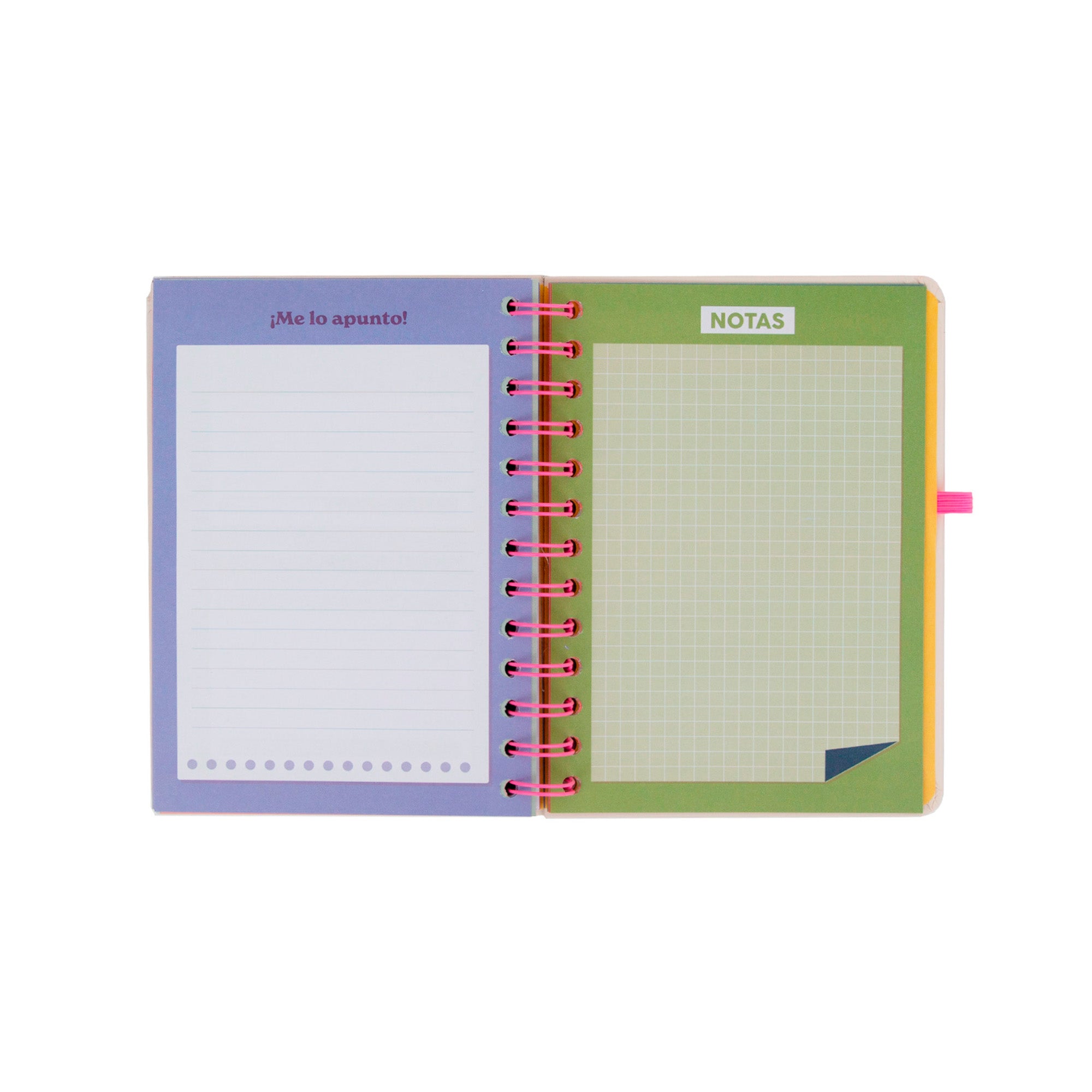 Set agenda Mr. Wonderful pequeña 2026-27 Semanal + 3 bolis borrables Bo-Bo - Ready