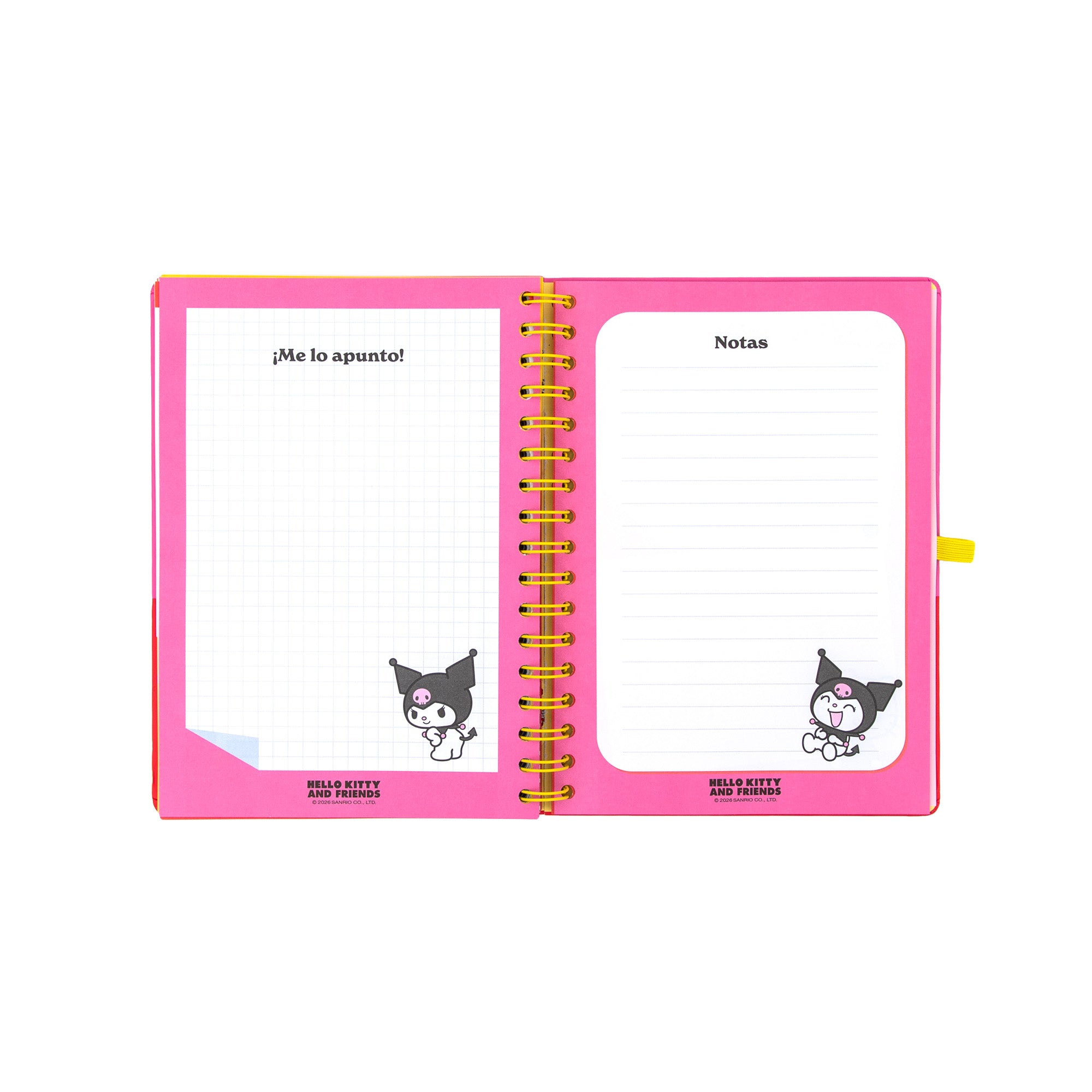 Agenda 2026-27 Hello Kitty & Friends x Mr. Wonderful Semanal - Somos el mejor equipo