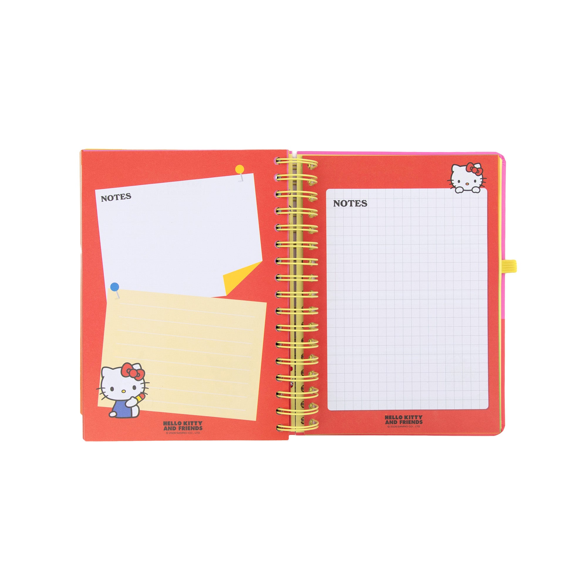 Agenda 2026-27 Hello Kitty & Friends x Mr. Wonderful Journalier - On est la meilleure équipe
