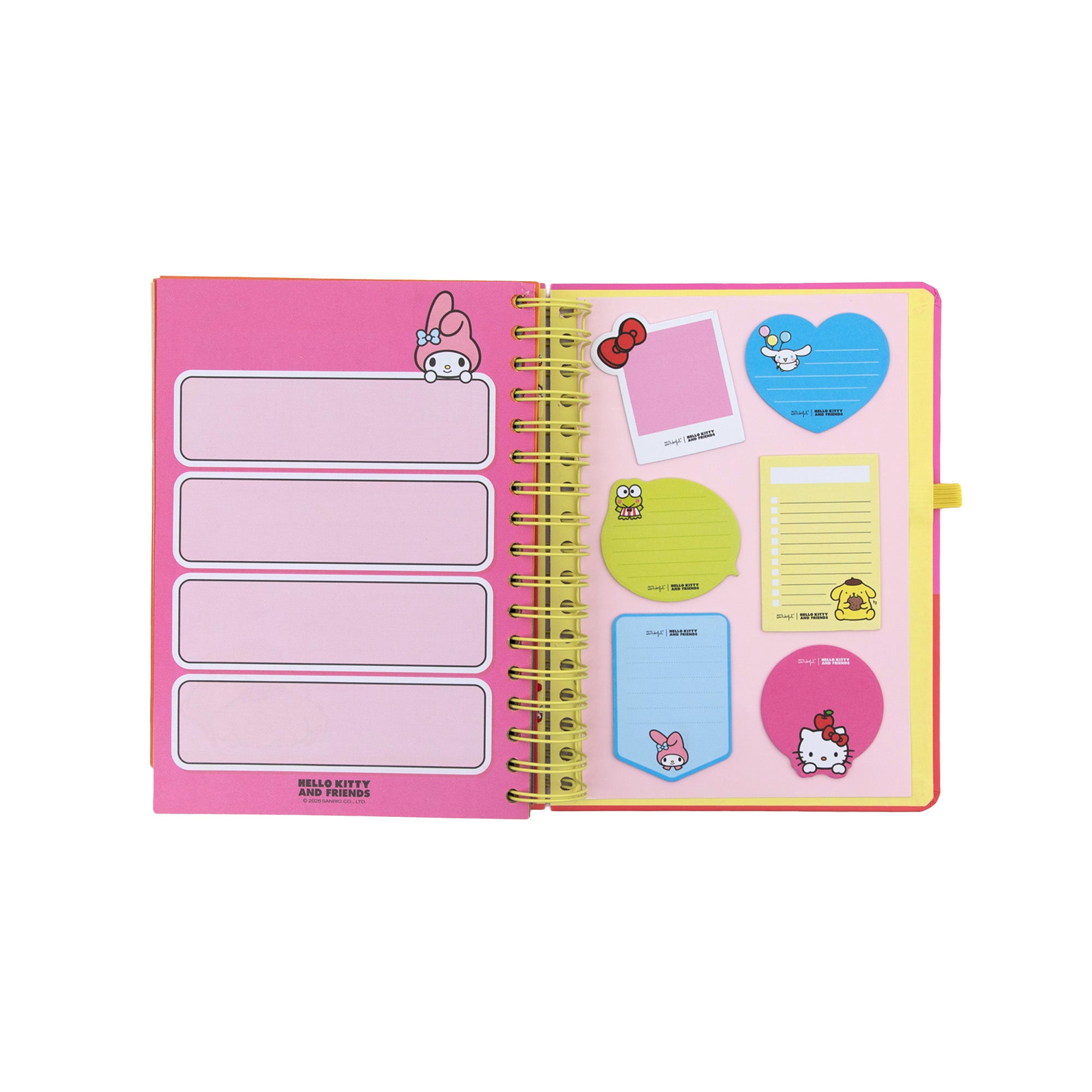 Agenda 2026-27 Hello Kitty & Friends x Mr. Wonderful Journalier - On est la meilleure équipe