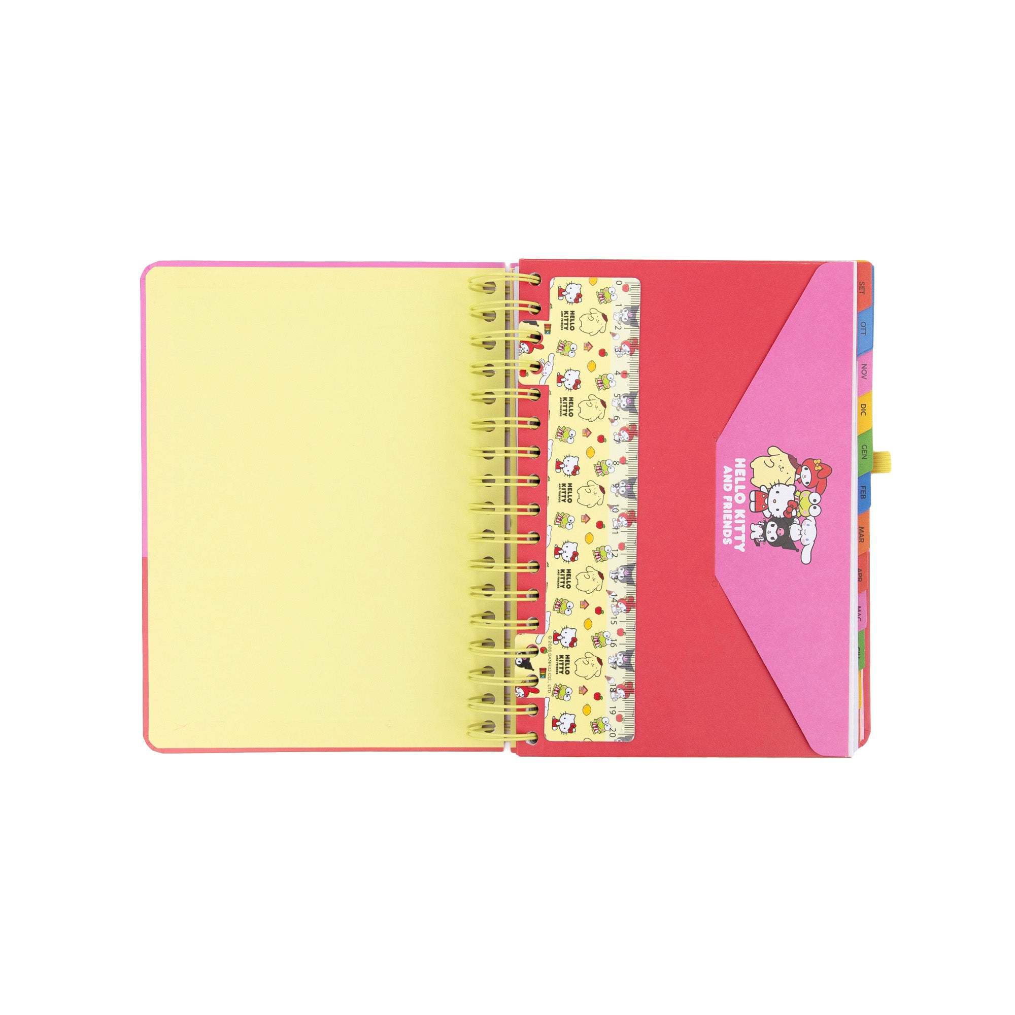Diario scolastico 2026-27 Hello Kitty&Friends x Mr.Wonderful Giornaliero - Siamo la squadra migliore