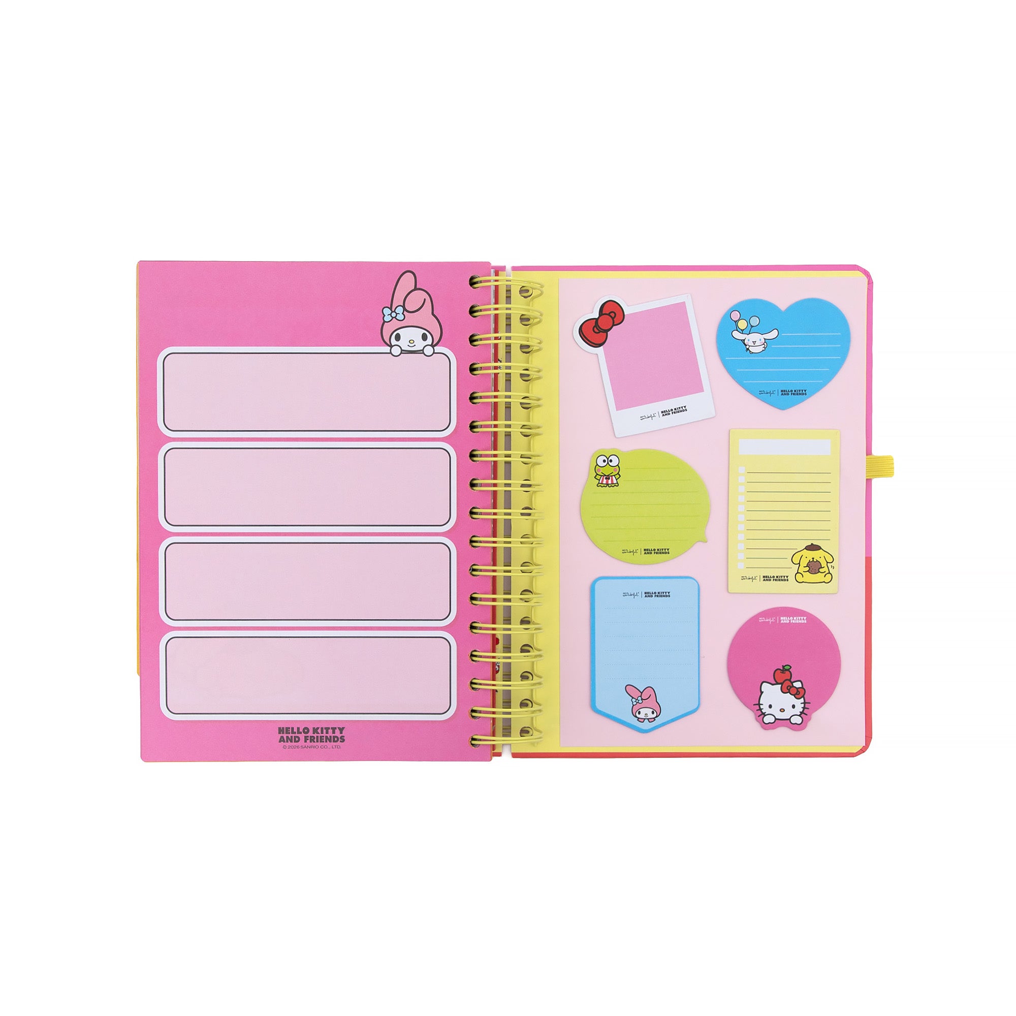 Diario scolastico 2026-27 Hello Kitty&Friends x Mr.Wonderful Giornaliero - Siamo la squadra migliore