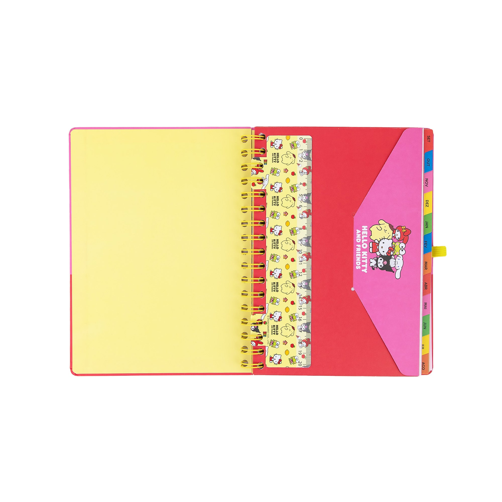 Agenda 2026-27 Hello Kitty & Friends x Mr. Wonderful Semanal - Somos a melhor equipa
