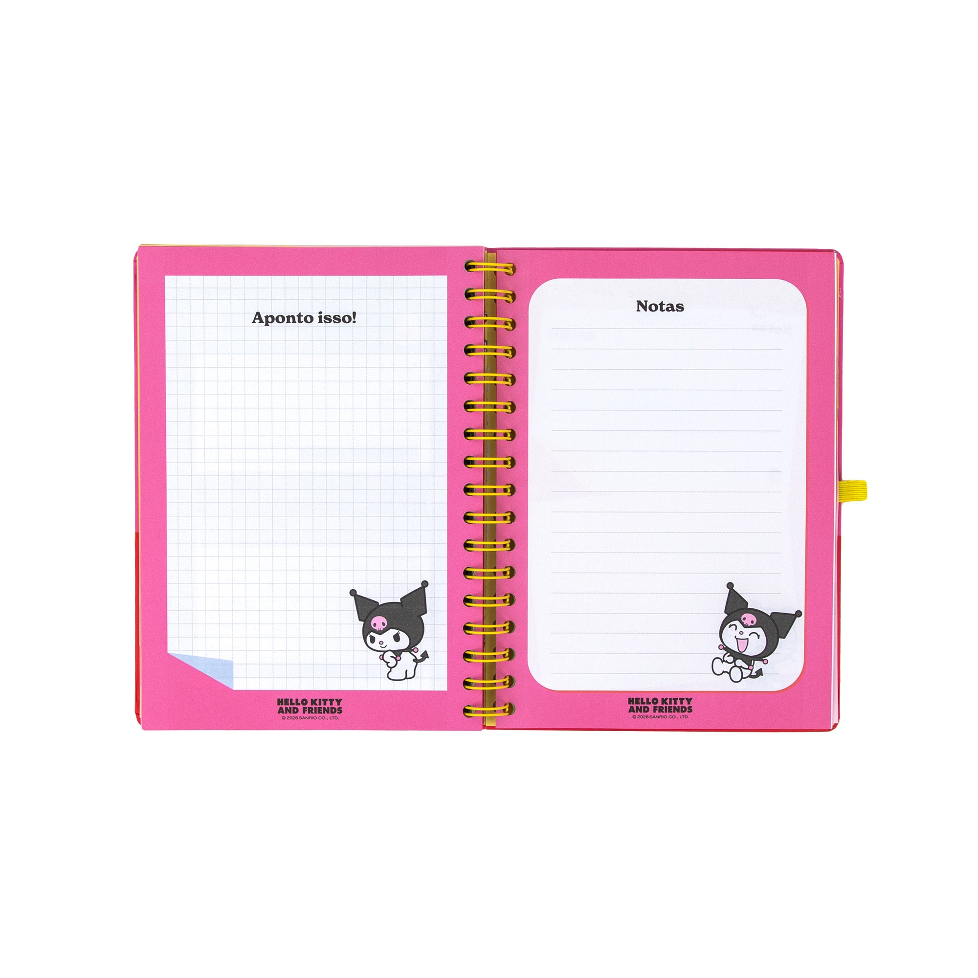 Agenda 2026-27 Hello Kitty & Friends x Mr. Wonderful Semanal - Somos a melhor equipa