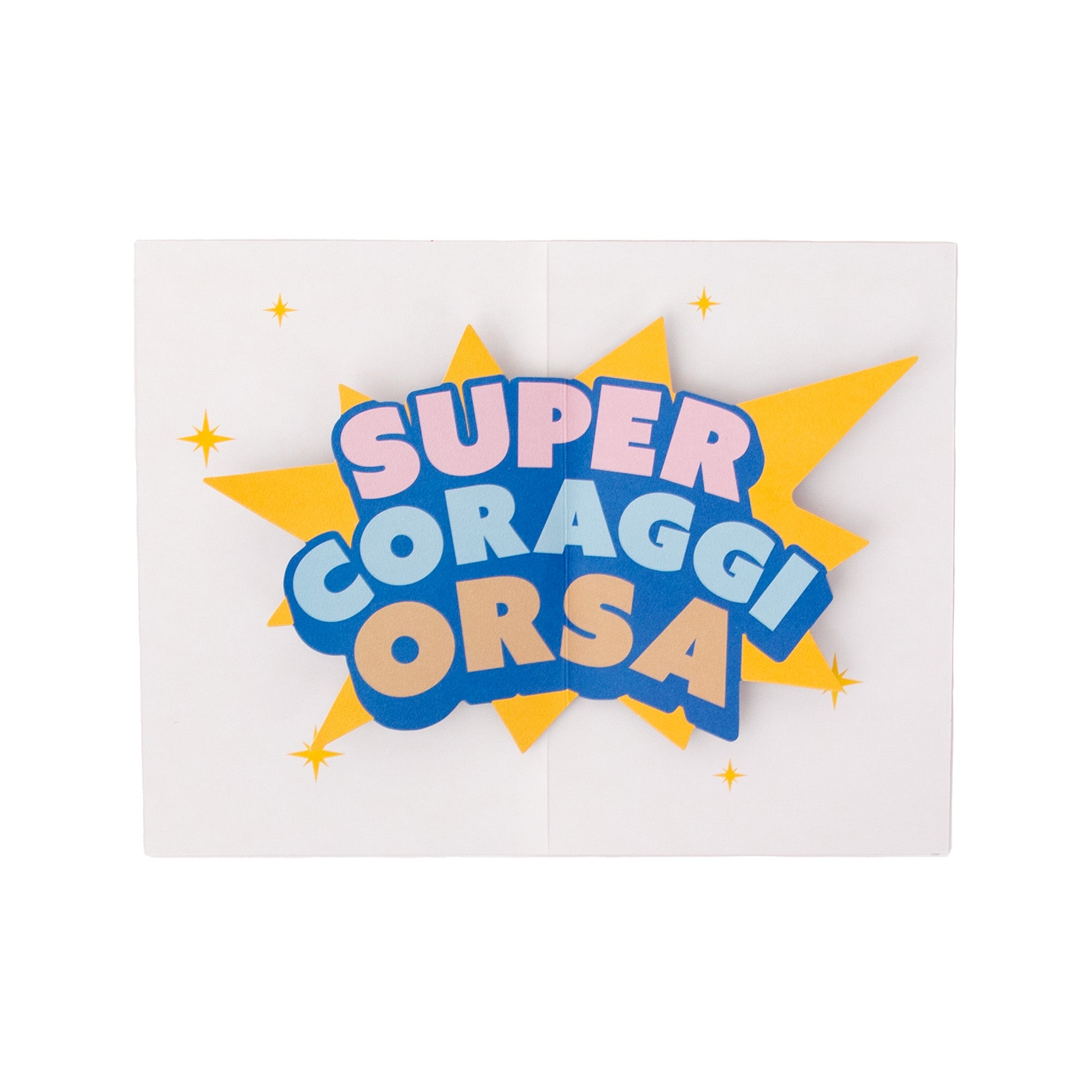 Biglietto - Mamma, sei... SUPER CORAGGIORSA