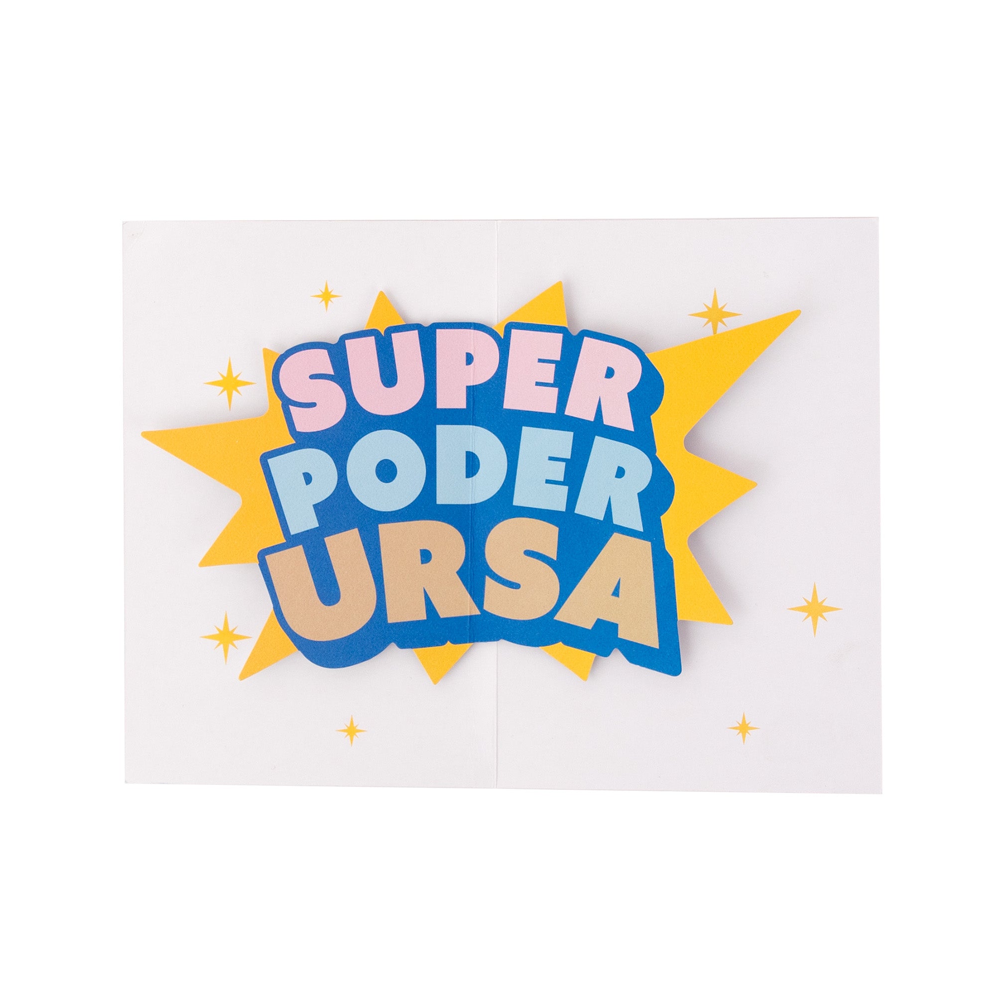 Postal - Mãe, és SUPERPODERURSA