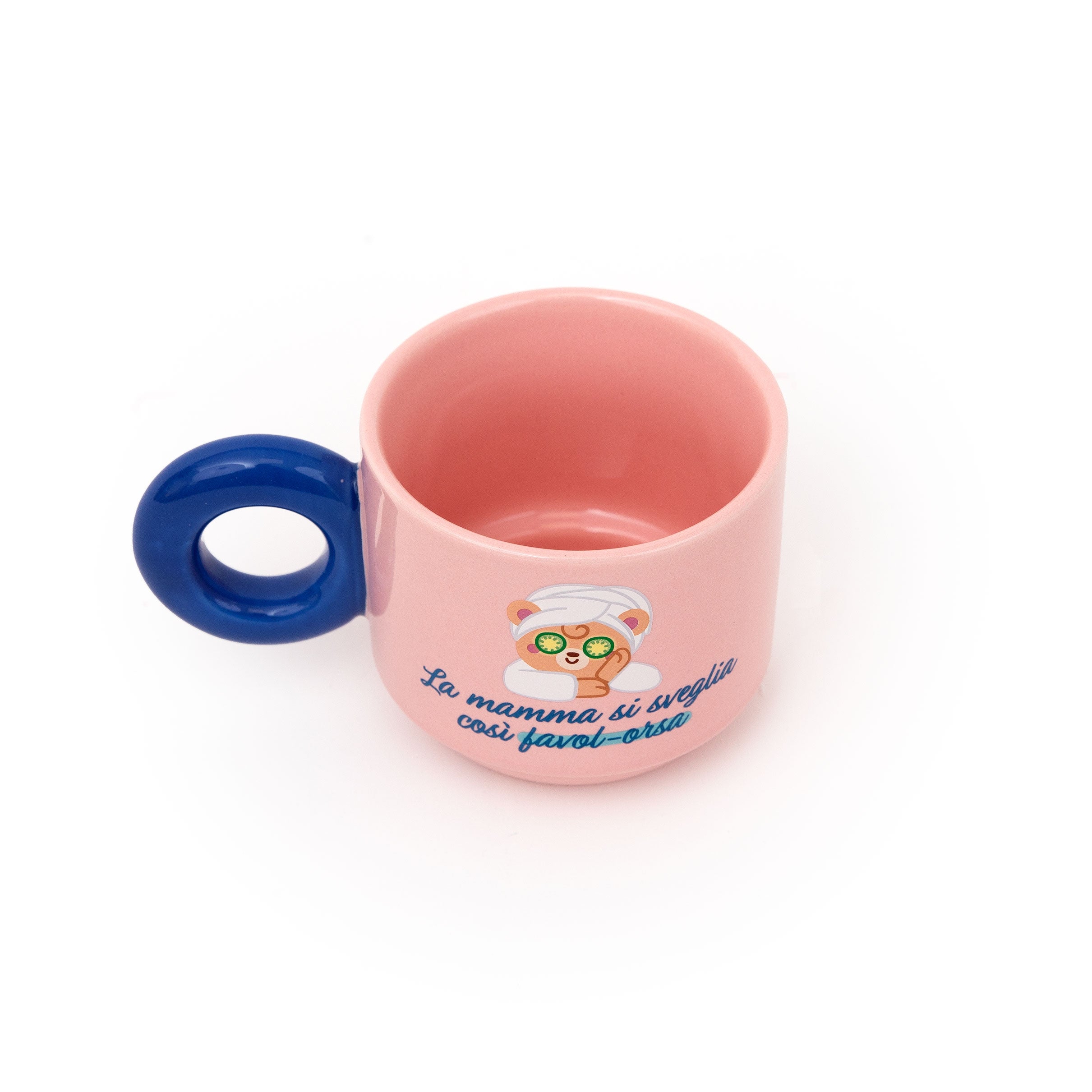 Tazza impilabile - La mamma si sveglia così favol-orsa
