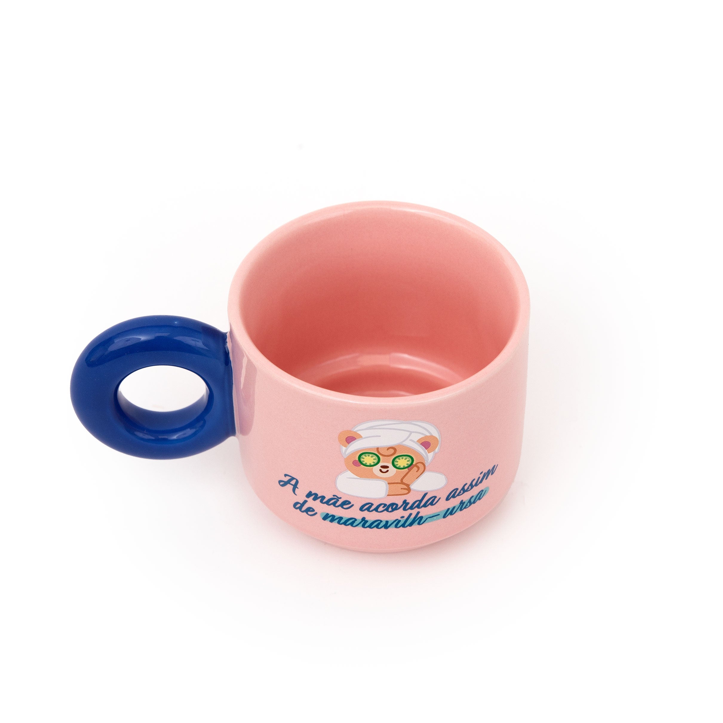 Caneca empilhável - A mãe acorda assim de maravilh-ursa