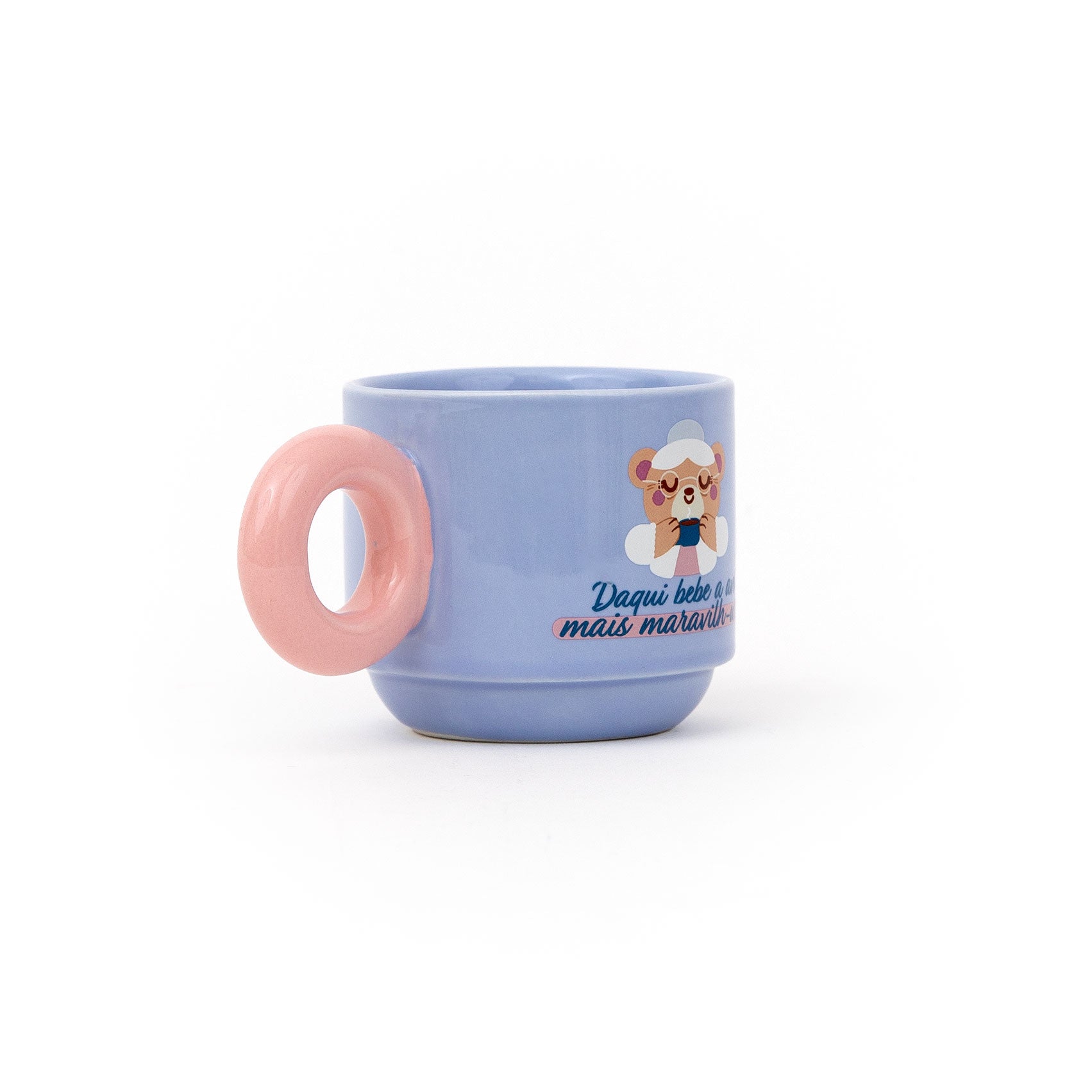 Caneca empilhável - Daqui bebe a avó mais maravilhursa