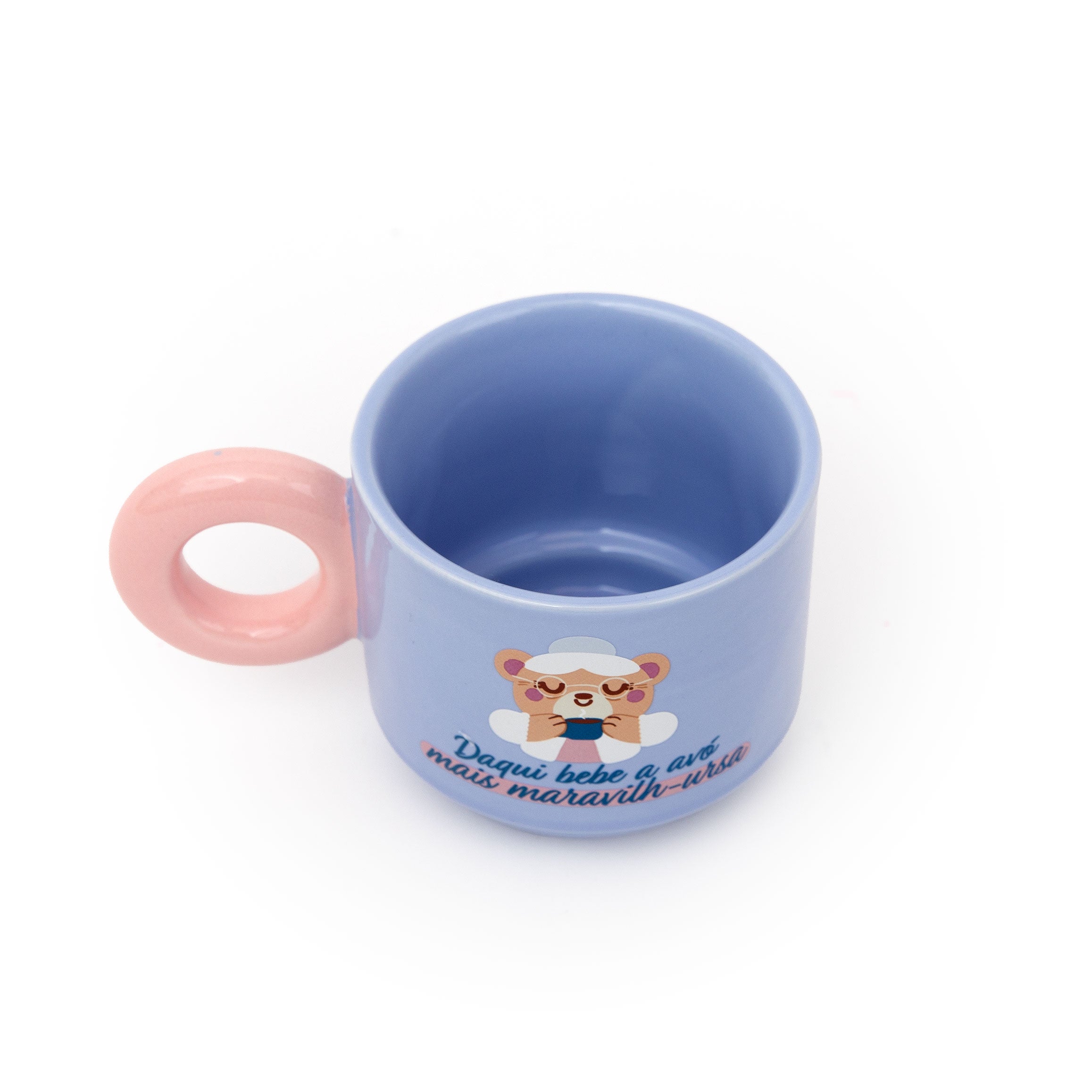 Caneca empilhável - Daqui bebe a avó mais maravilhursa