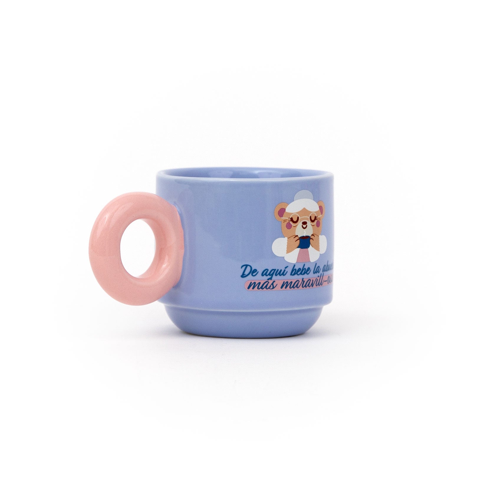 Taza apilable - De aquí bebe la abuela más maravillosa