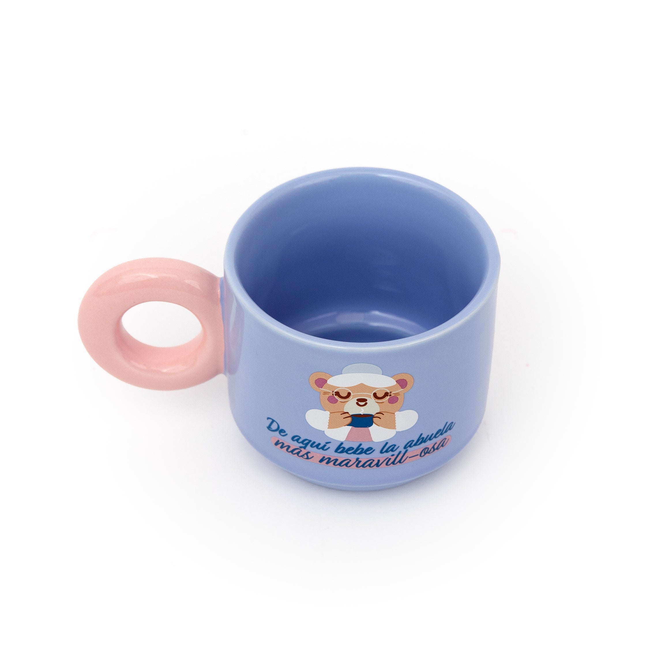 Taza apilable - De aquí bebe la abuela más maravillosa