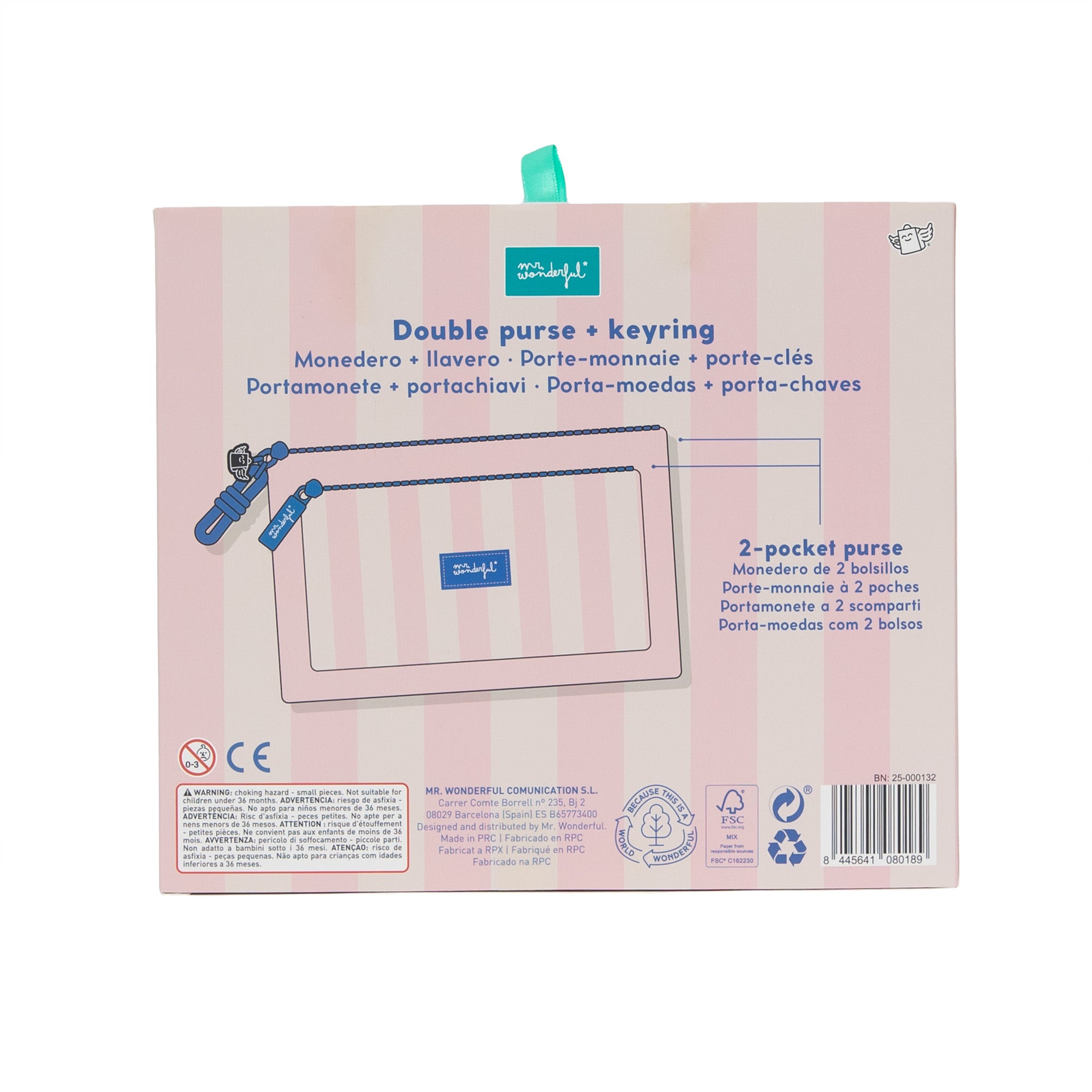 Pack regalo: monedero y llavero - She-bear
