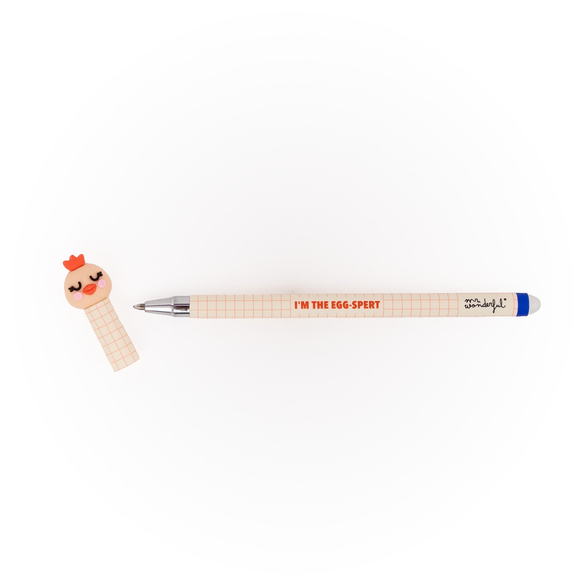 Penna cancellabile Bo-Bo – Gigi la Gallina: I'm the egg-spert