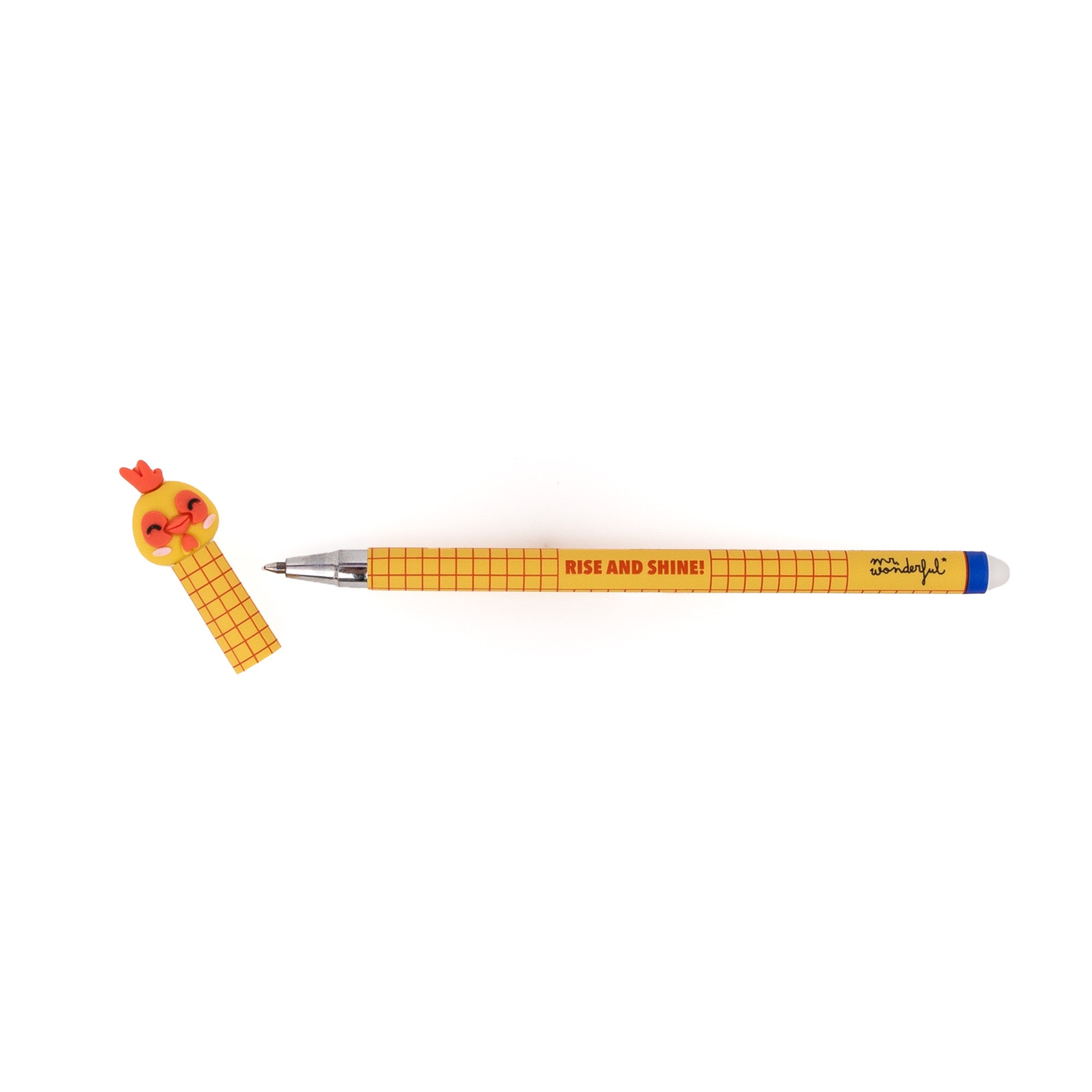 Penna cancellabile Bo-Bo – Mati il Gallo: Rise and shine!