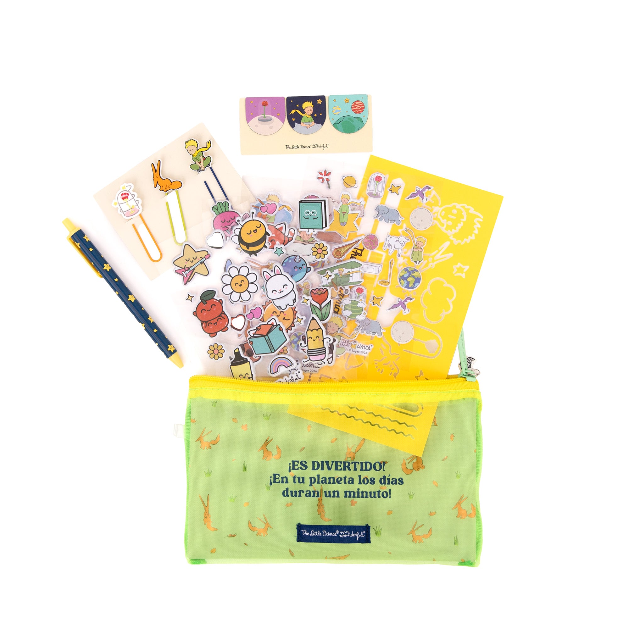 Kit de escritura El Principito - ¡En tu planeta los días duran un minuto!