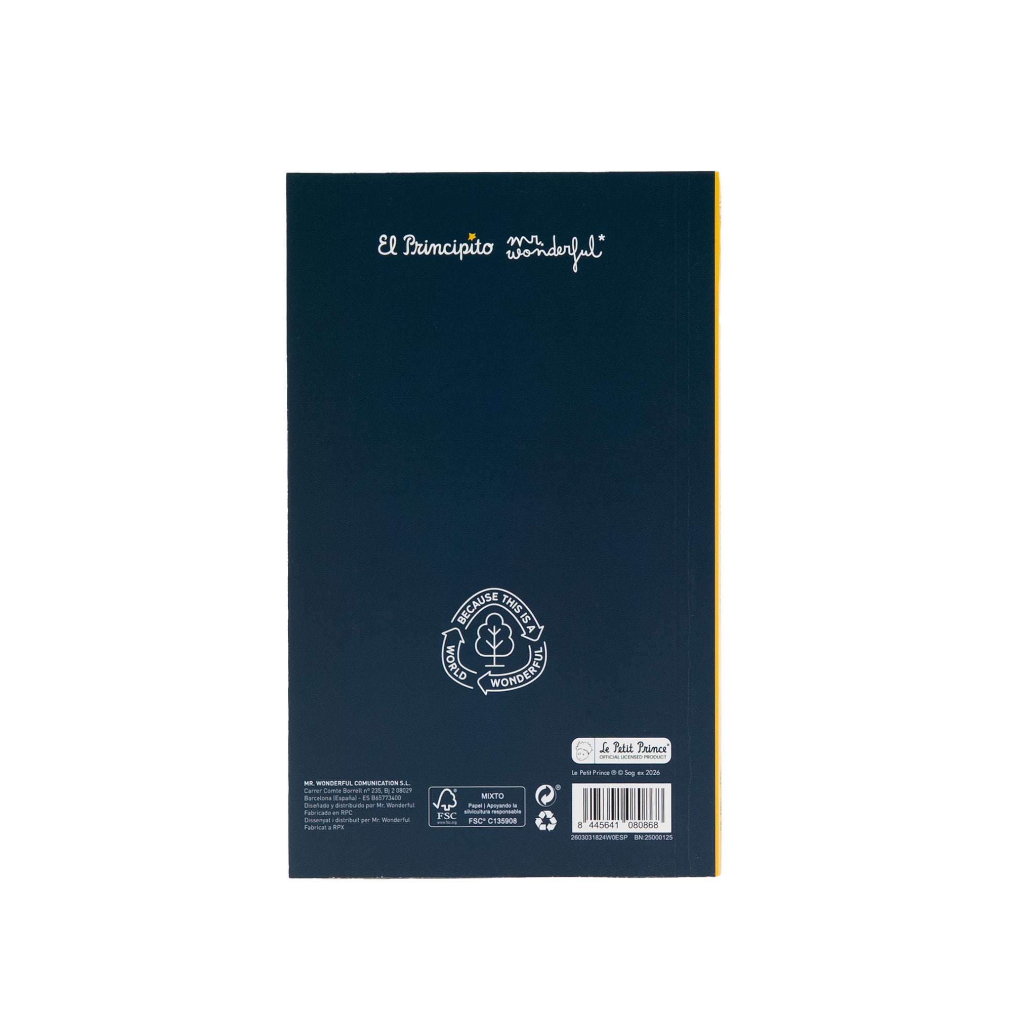 Libreta A5 tipo bloc El Principito - ¿Qué significa "domesticar"?