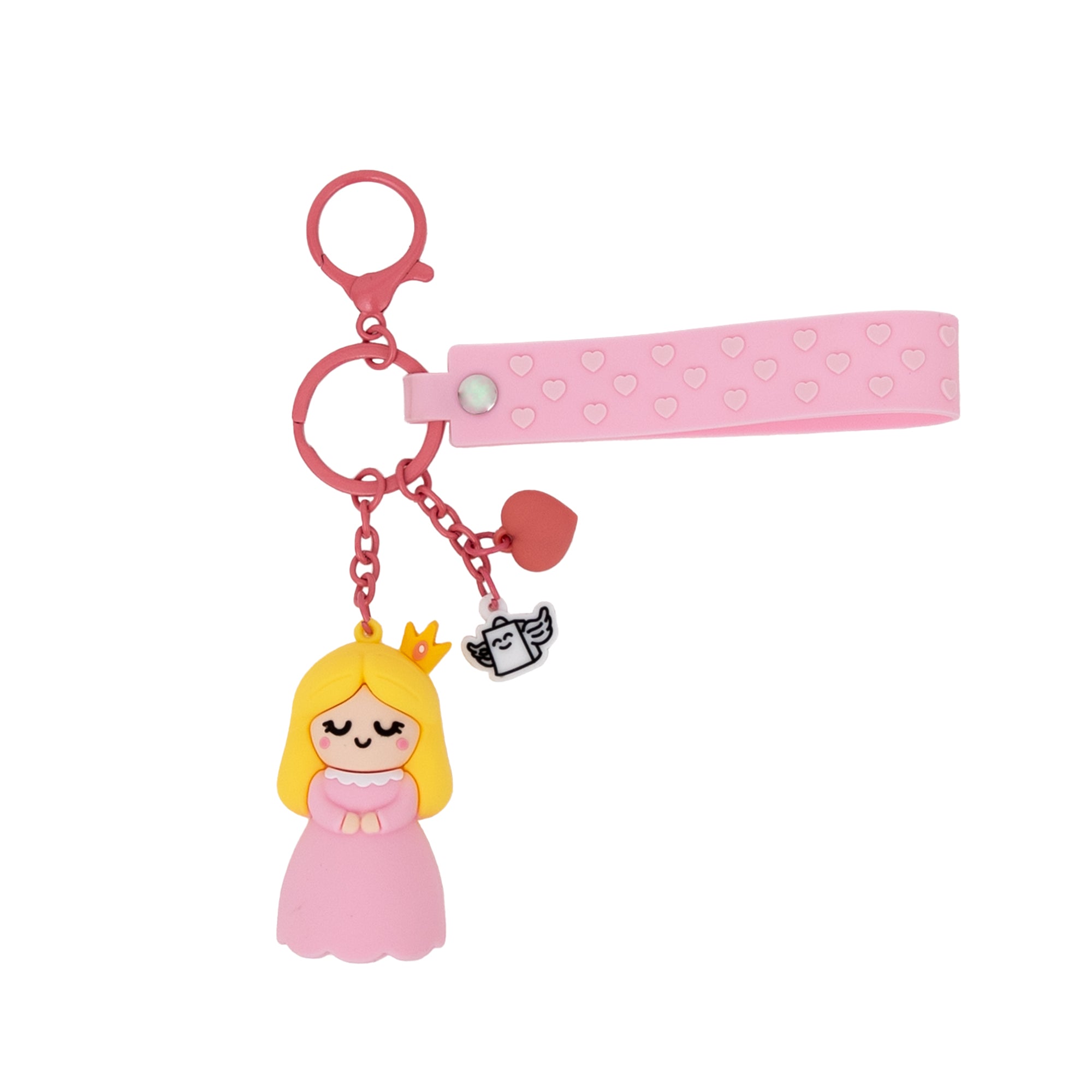 Llavero con charms - Princesa
