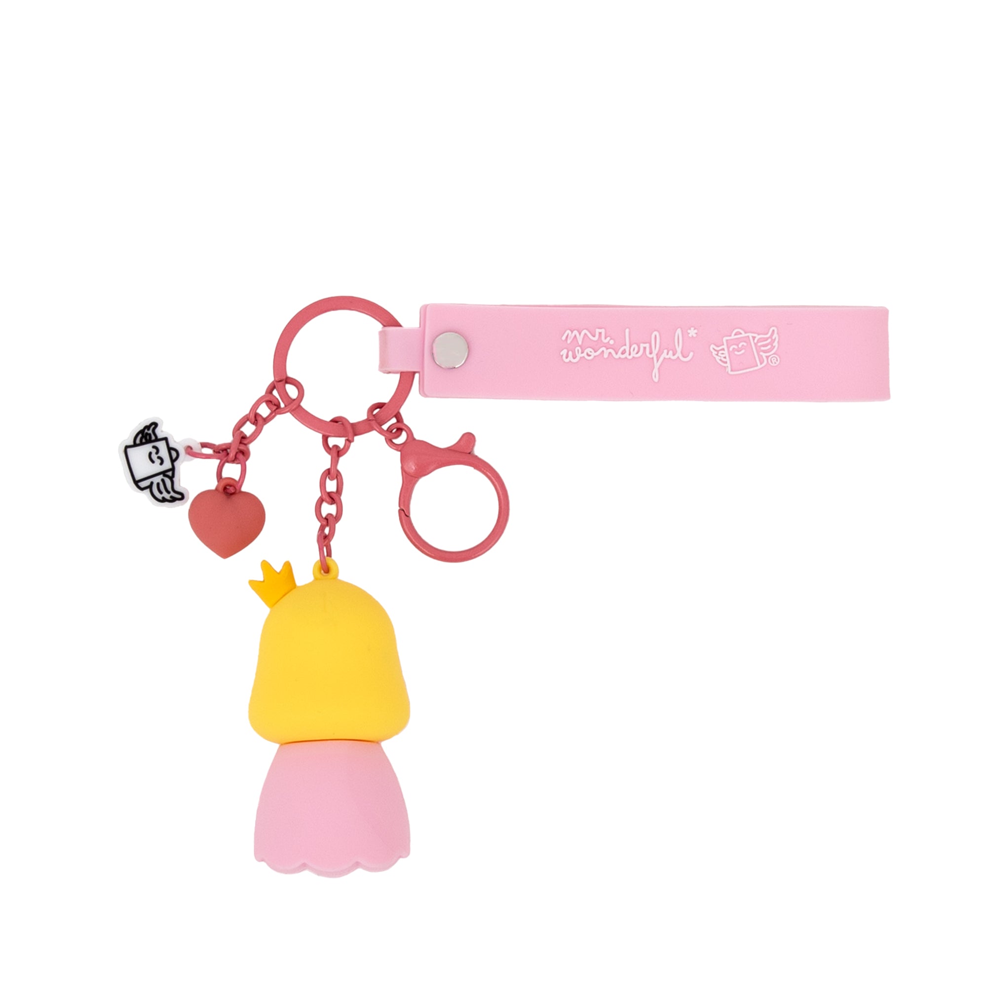 Llavero con charms - Princesa