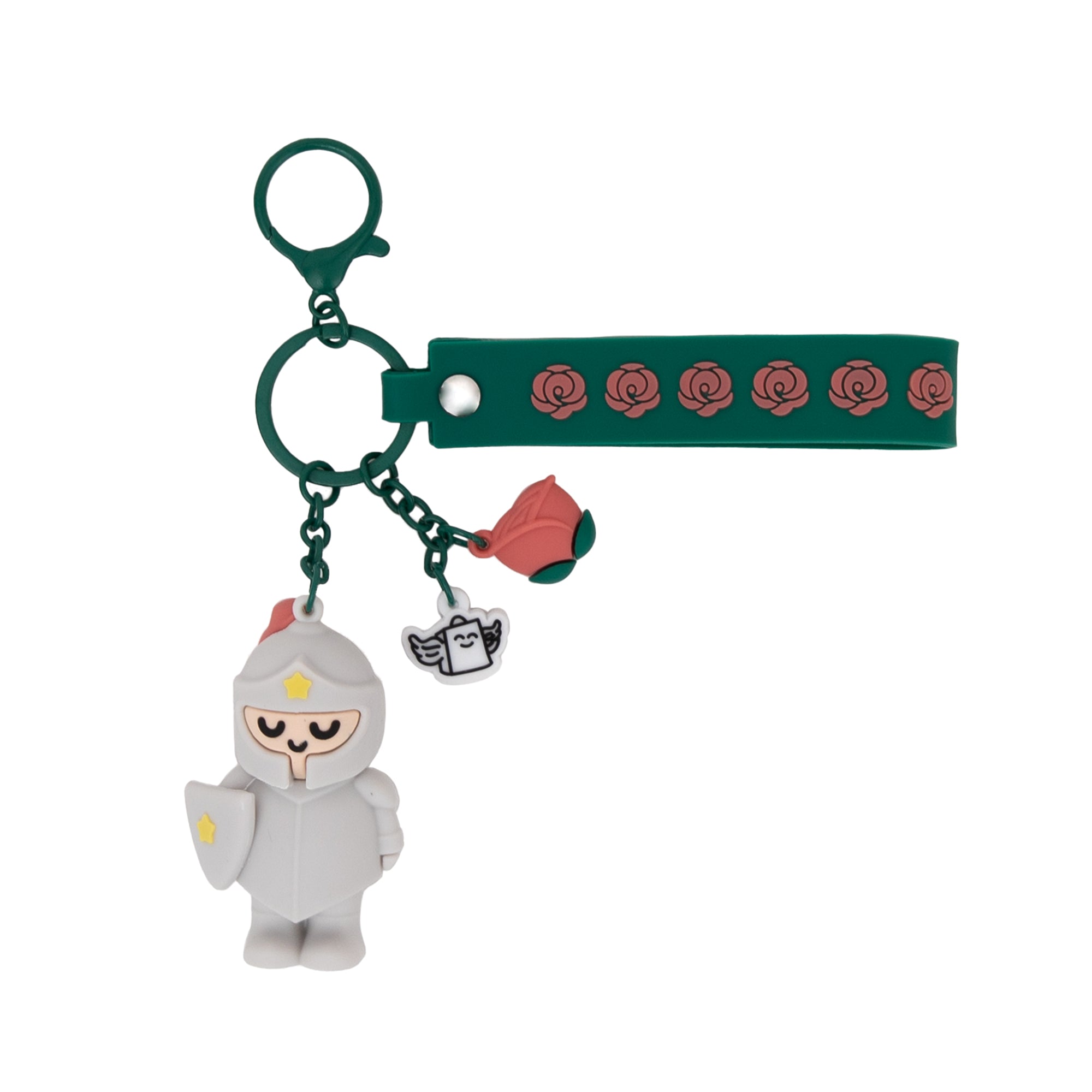 Llavero con charms - Caballero