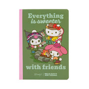 Quaderno A5 Hello Kitty and Friends - Everything Is Sweeter with Friends