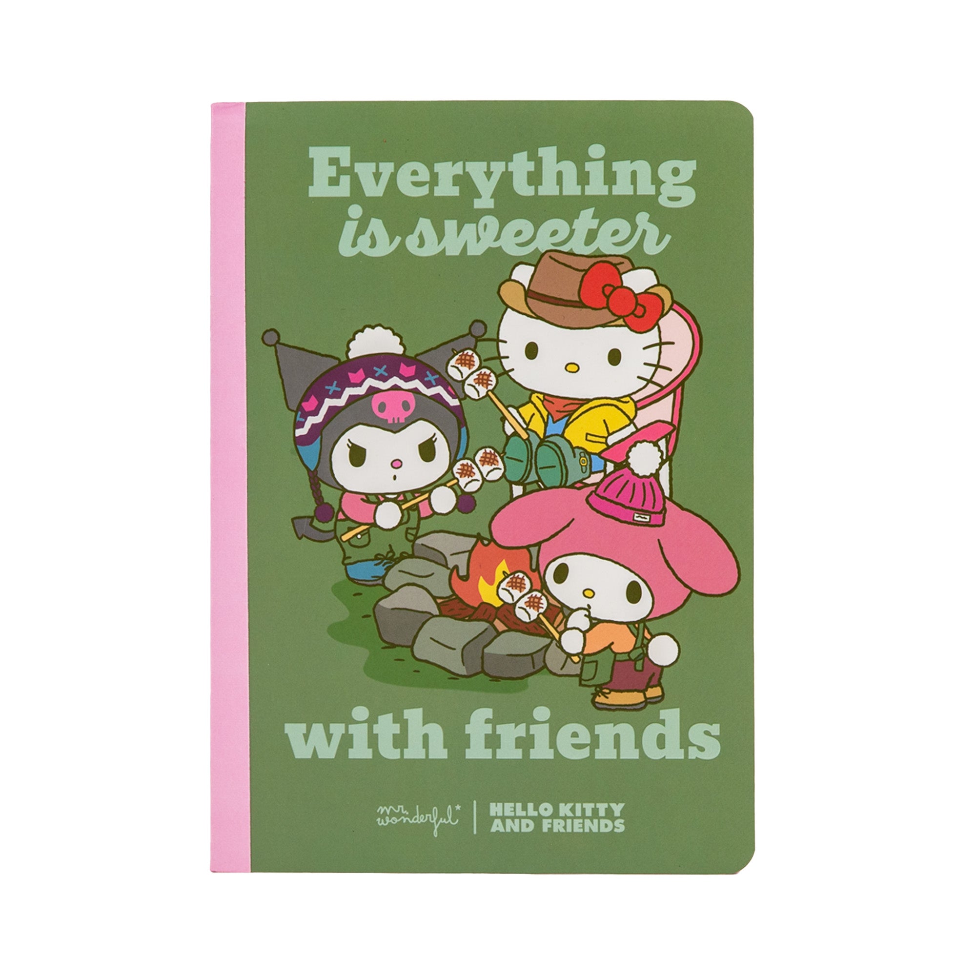 Quaderno A5 Hello Kitty and Friends - Everything Is Sweeter with Friends