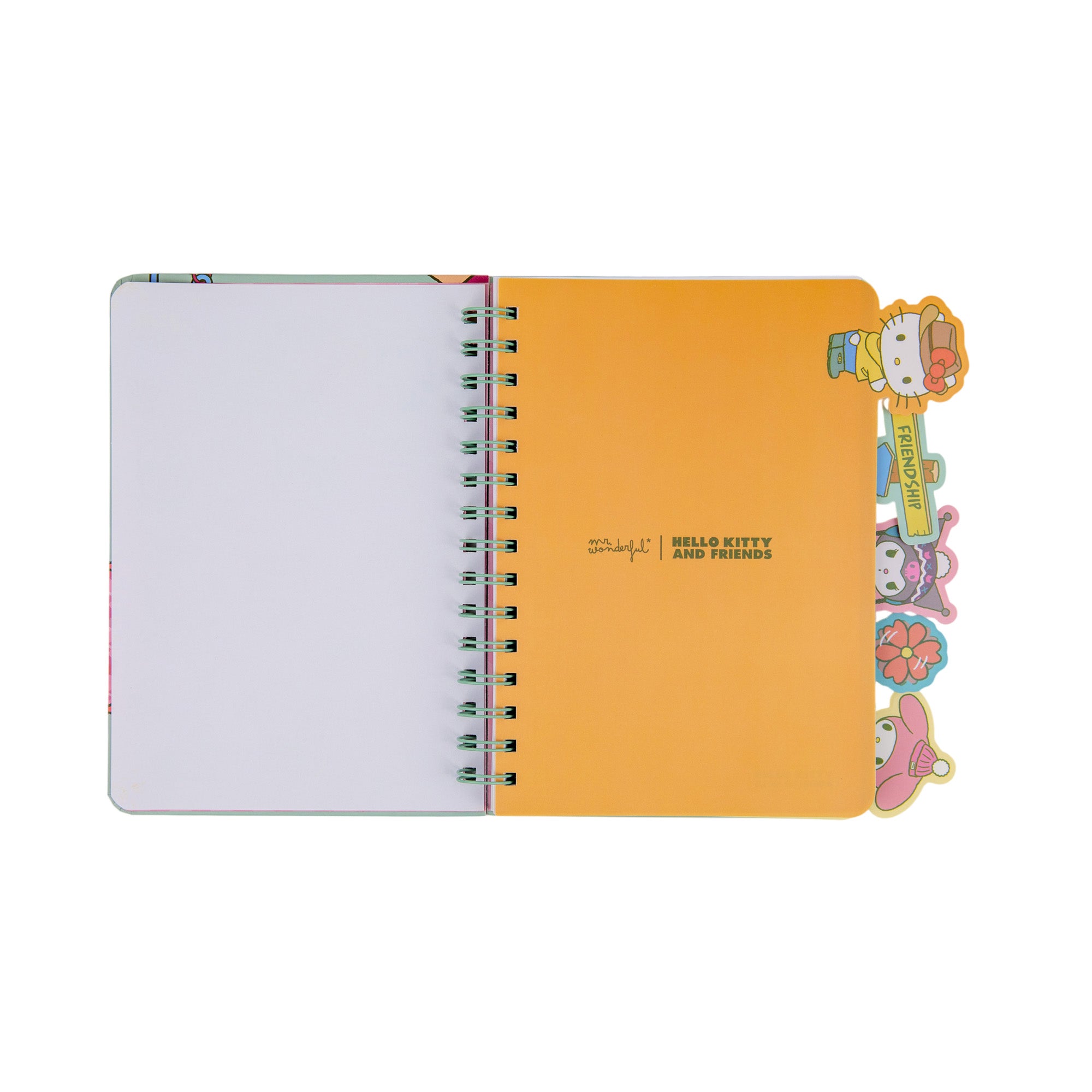 Carnet A5 avec intercalaires Hello Kitty & Friends - Camping