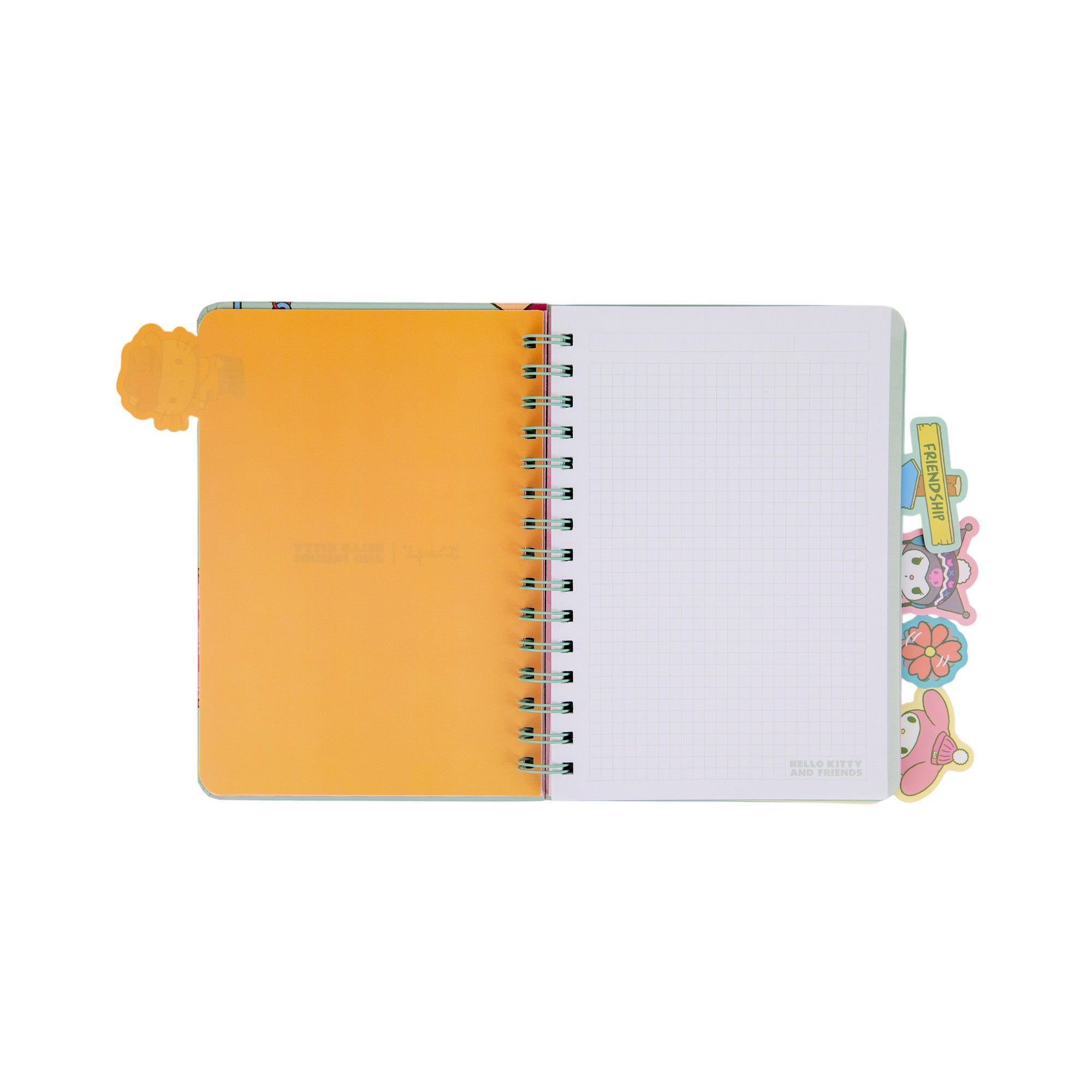 Carnet A5 avec intercalaires Hello Kitty & Friends - Camping