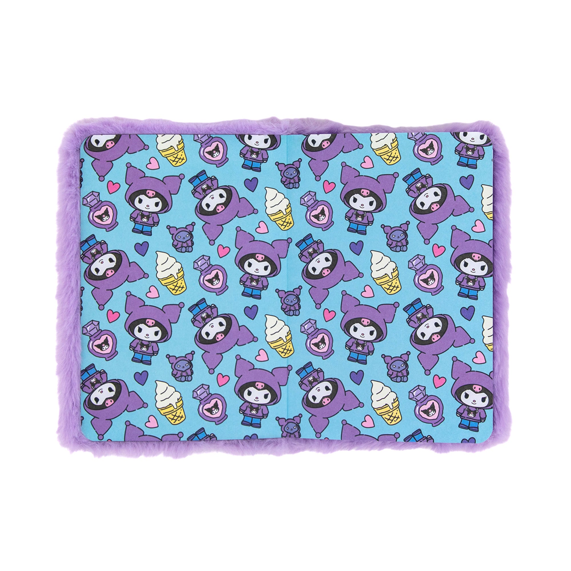 A6 Plush Notebook - Kuromi