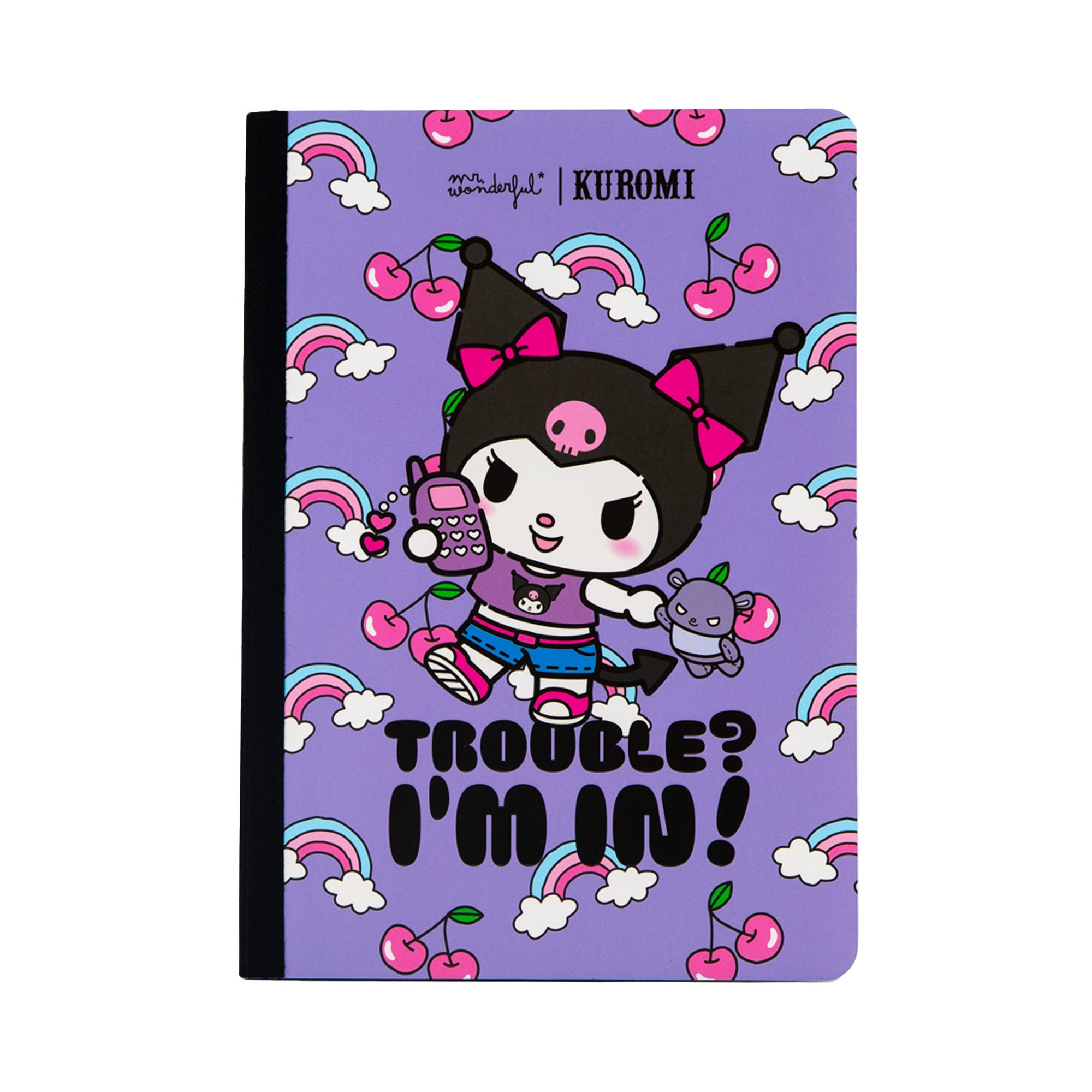 Libreta A5 Kuromi - Trouble? I'm in!