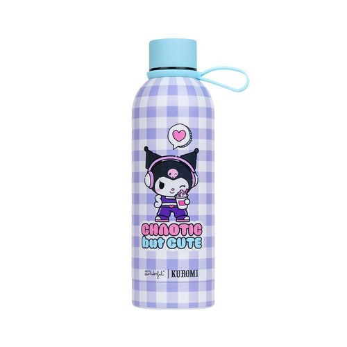 Botella térmica Kuromi x Mr. Wonderful de 500 ml 