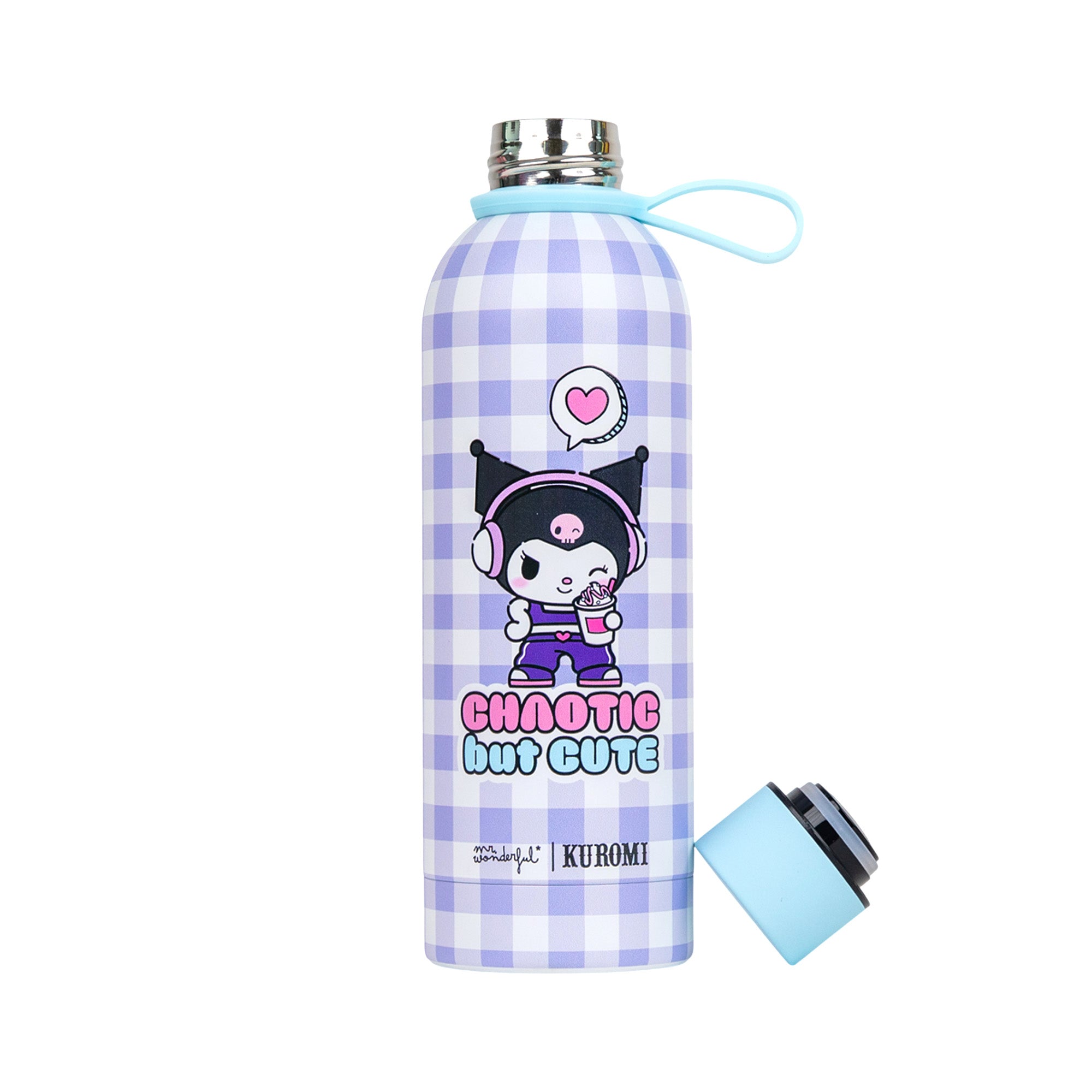 Kuromi Thermal Bottle - Chaotic but Cute