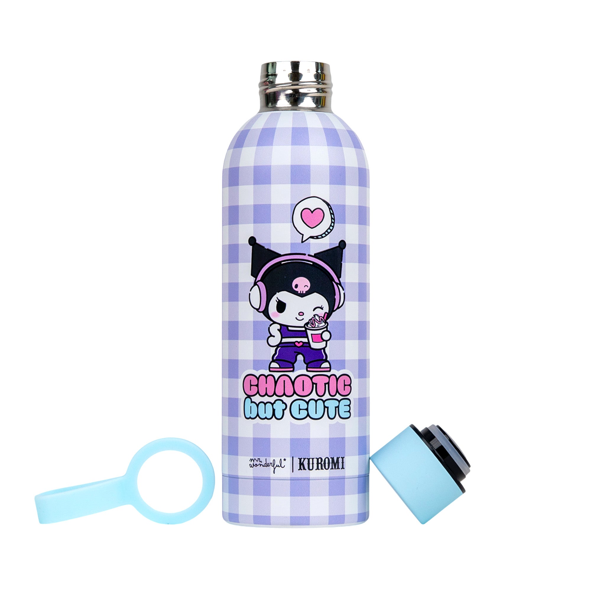 Kuromi Thermal Bottle - Chaotic but Cute