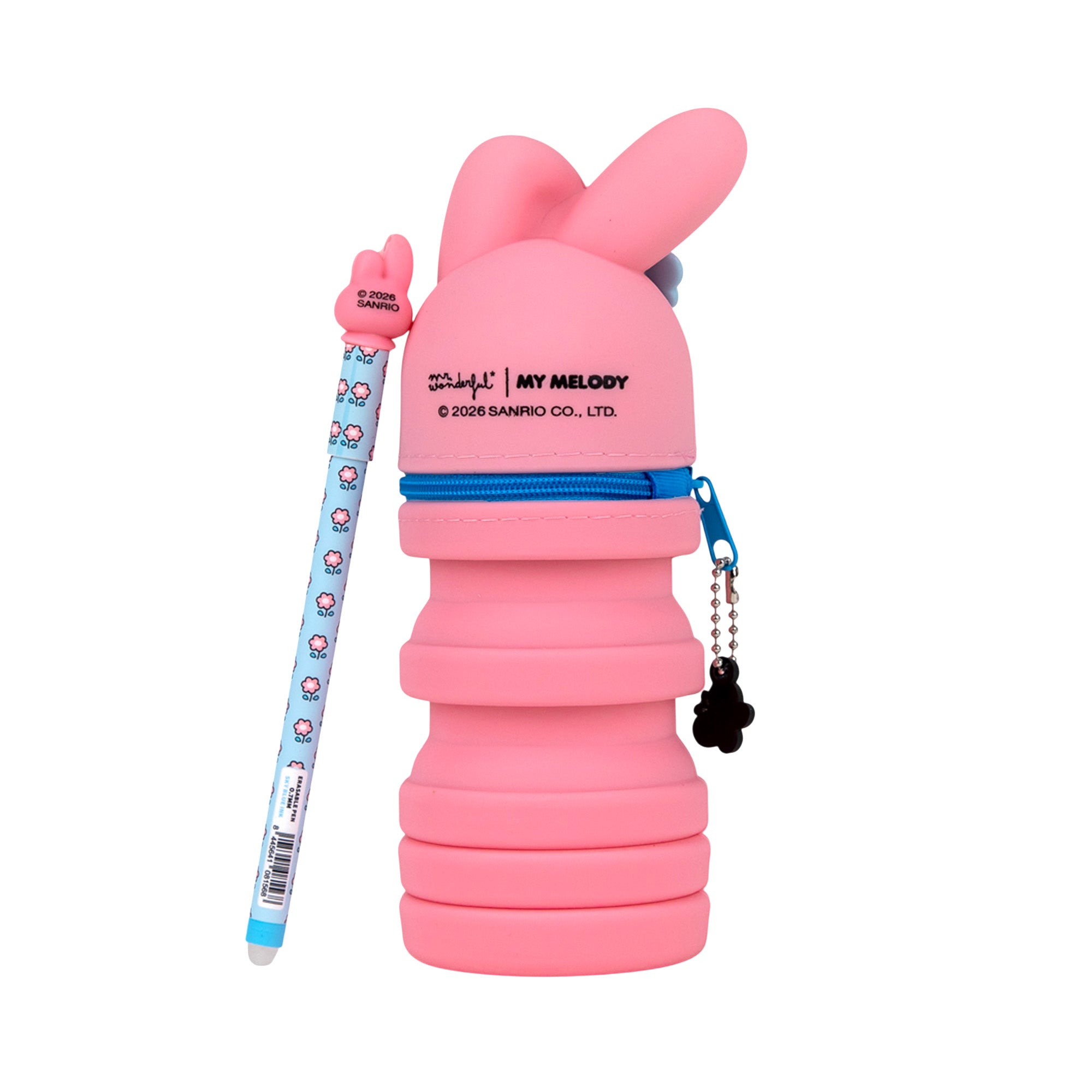 Estojo de silicone extensível + caneta apagável Bo-Bo - My Melody