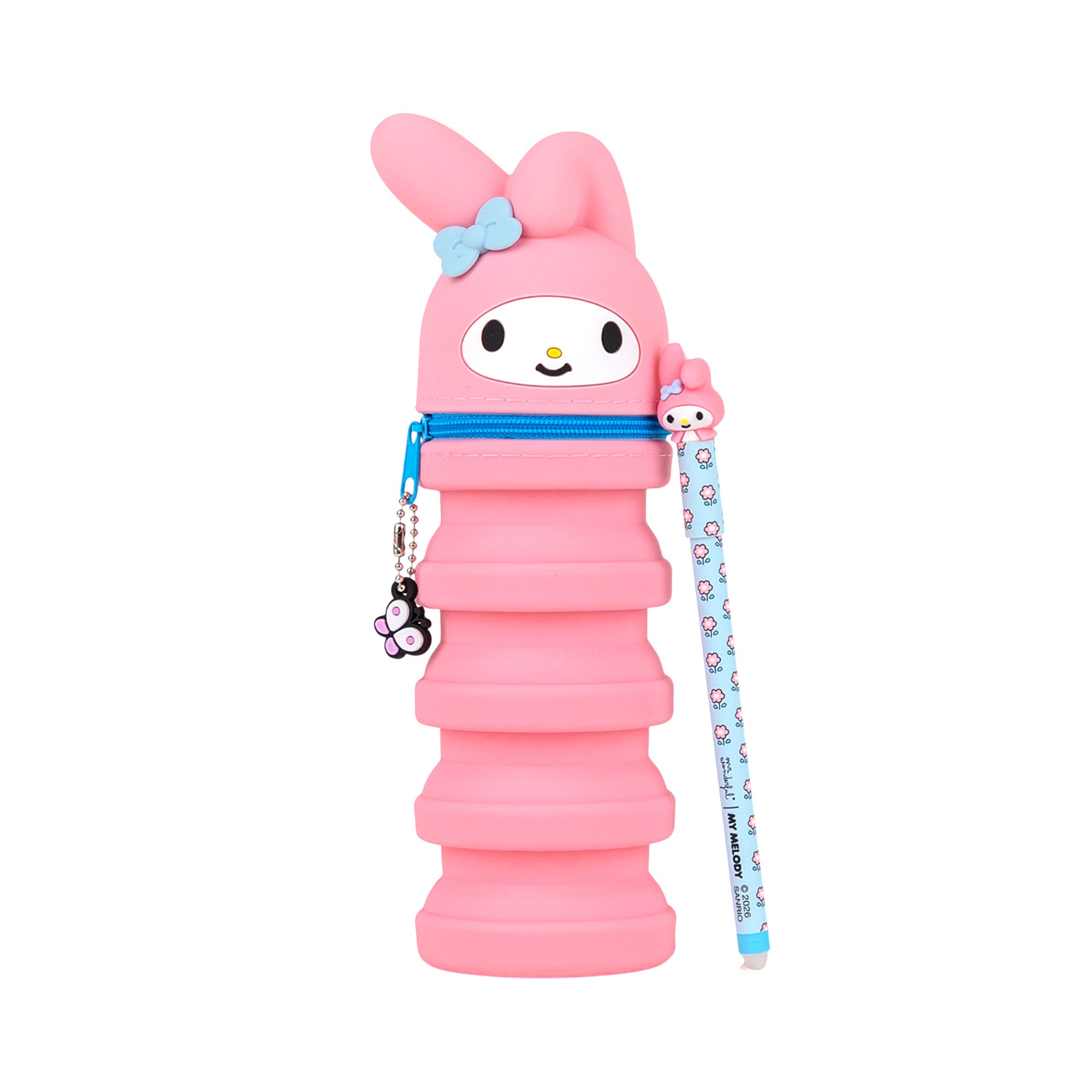 Estojo de silicone extensível + caneta apagável Bo-Bo - My Melody