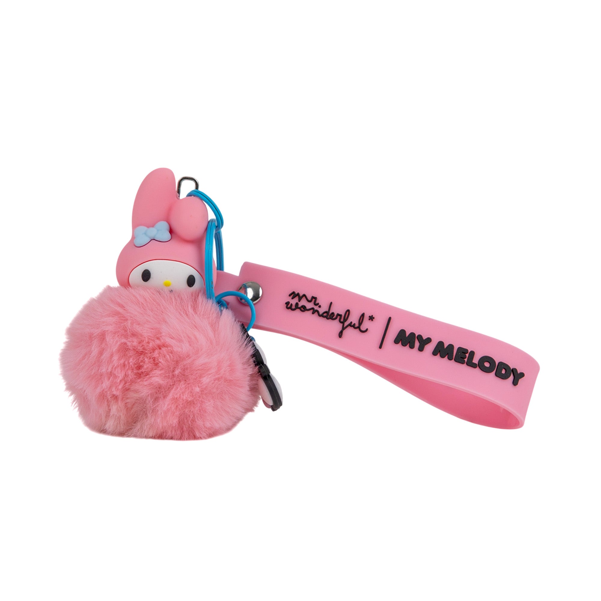 My Melody Pom-Pom Keyring