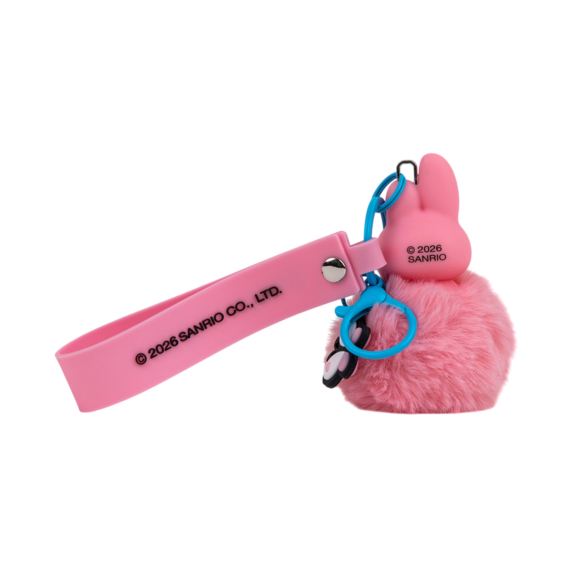 My Melody Pom-Pom Keyring